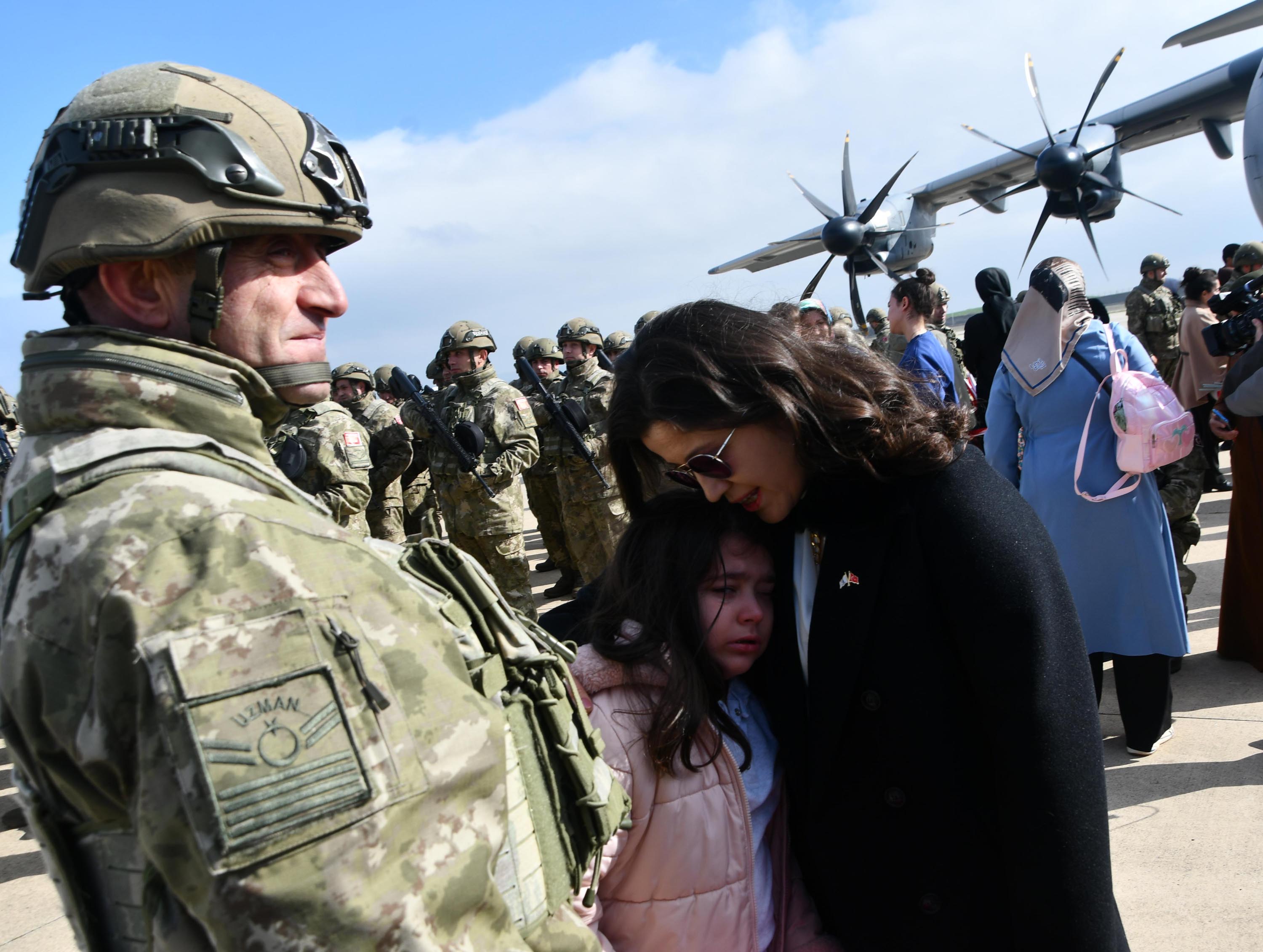 TSK Personeli Tören Alanında