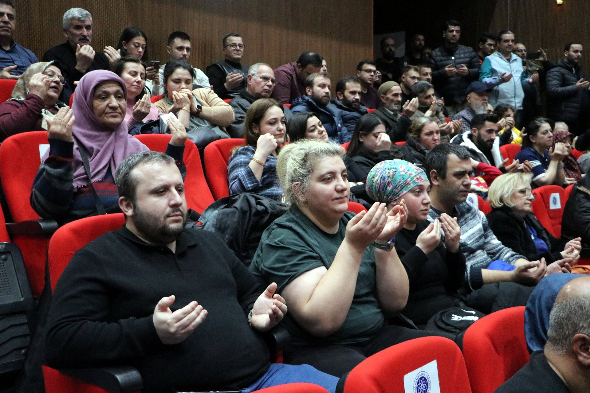 Tekirdağ konut kurası töreni genel görünüm