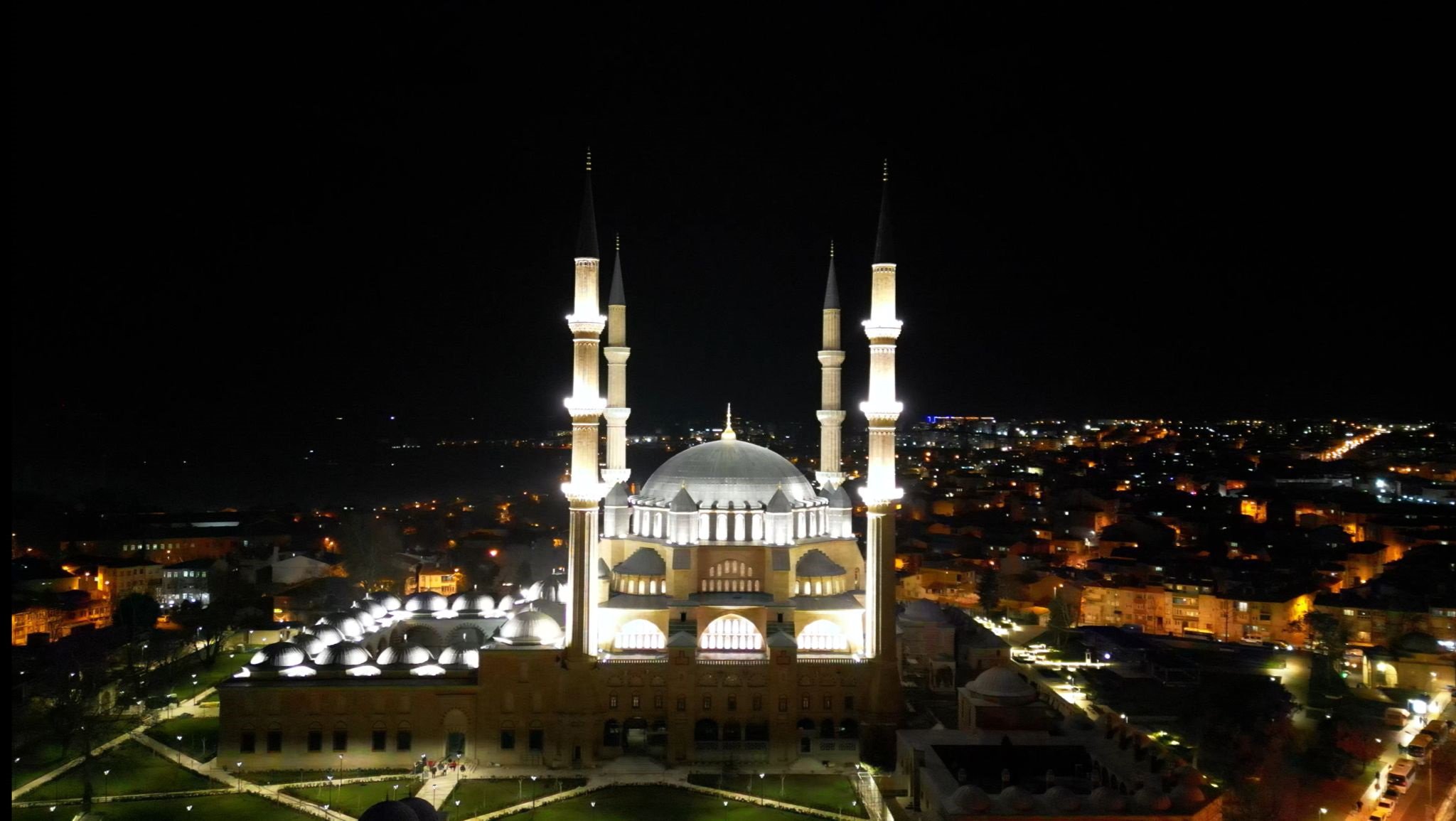 Selimiye Camisi Gece