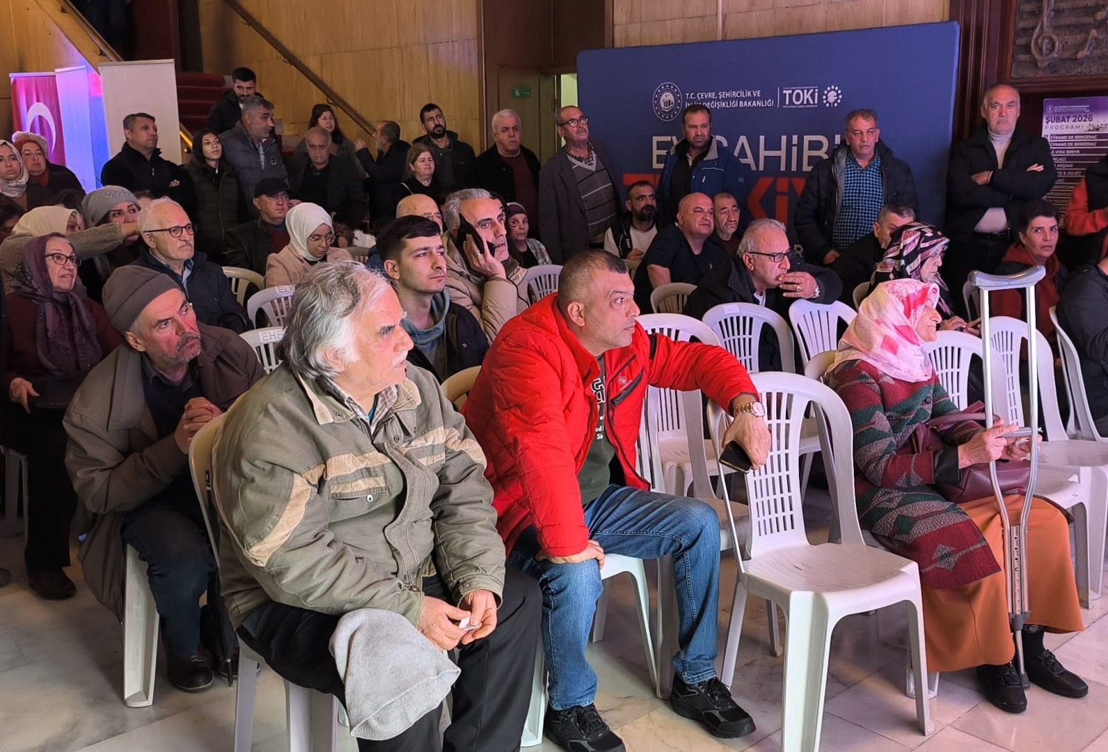 TOKİ kura çekimi anı