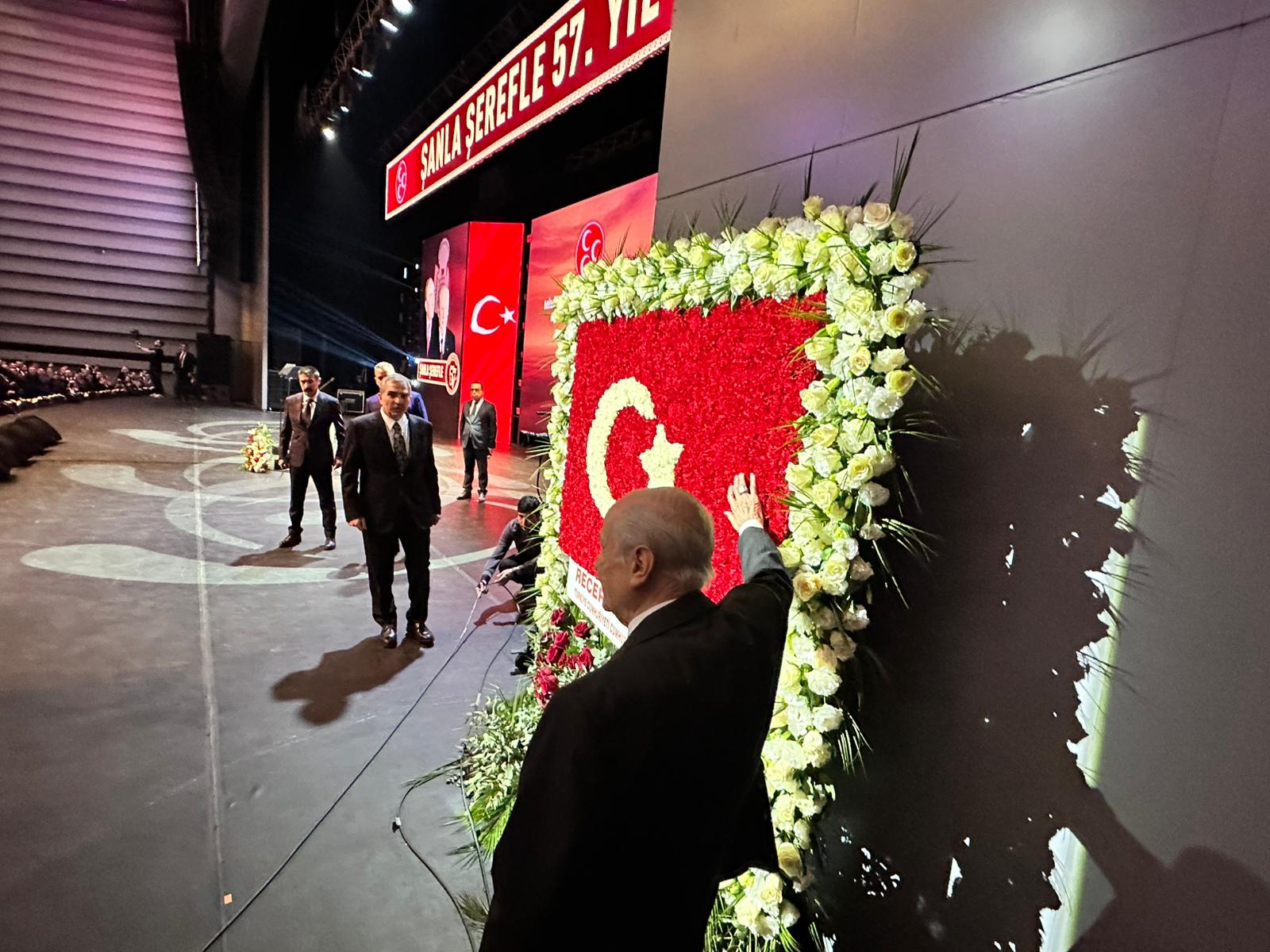 Devlet Bahçeli MHP 57. Yıl Programı