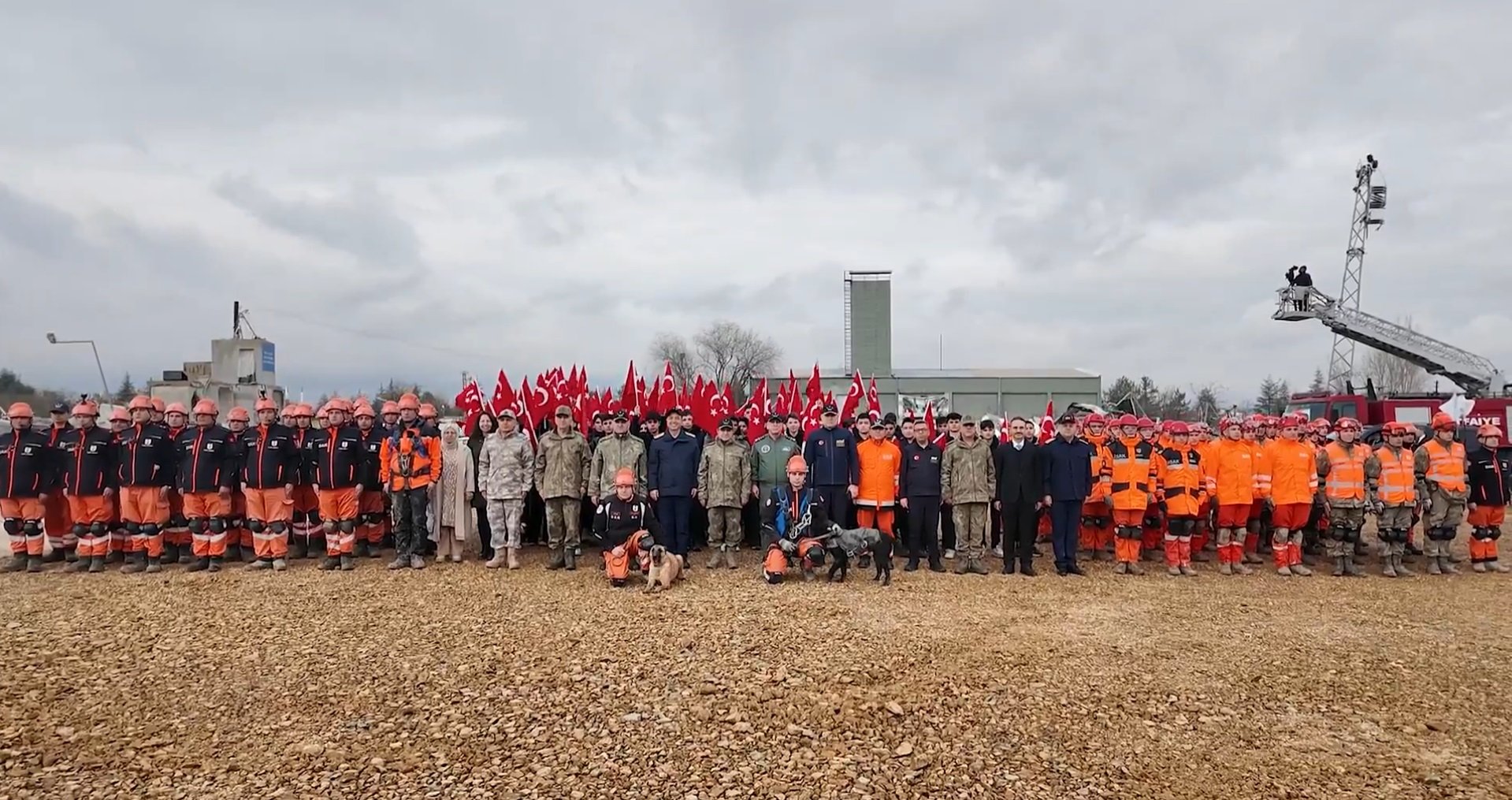 TSK İnsani Yardım Tugay Komutanlığı Tatbikat