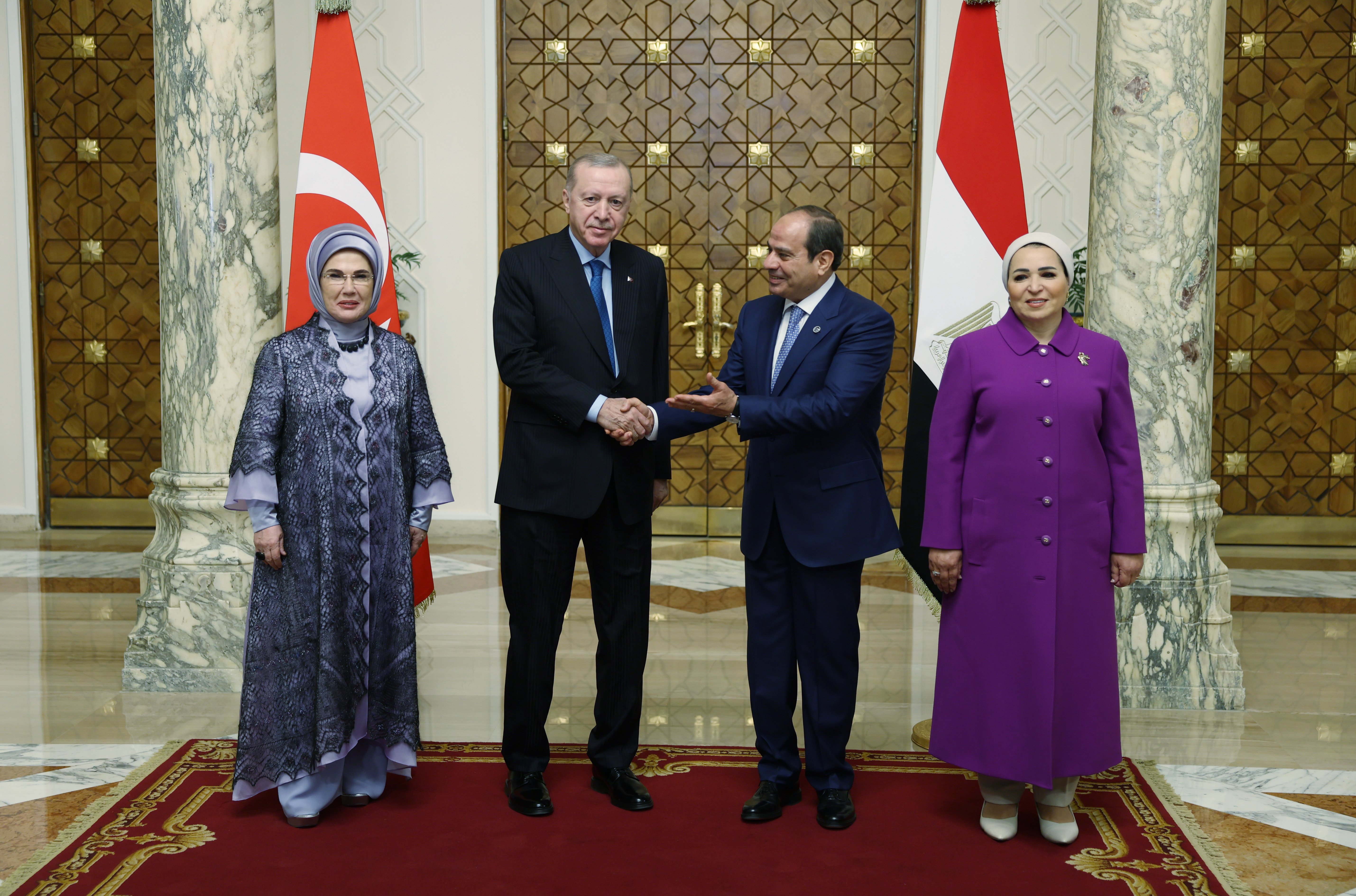 Erdoğan Sisi diplomatik ilişkiler