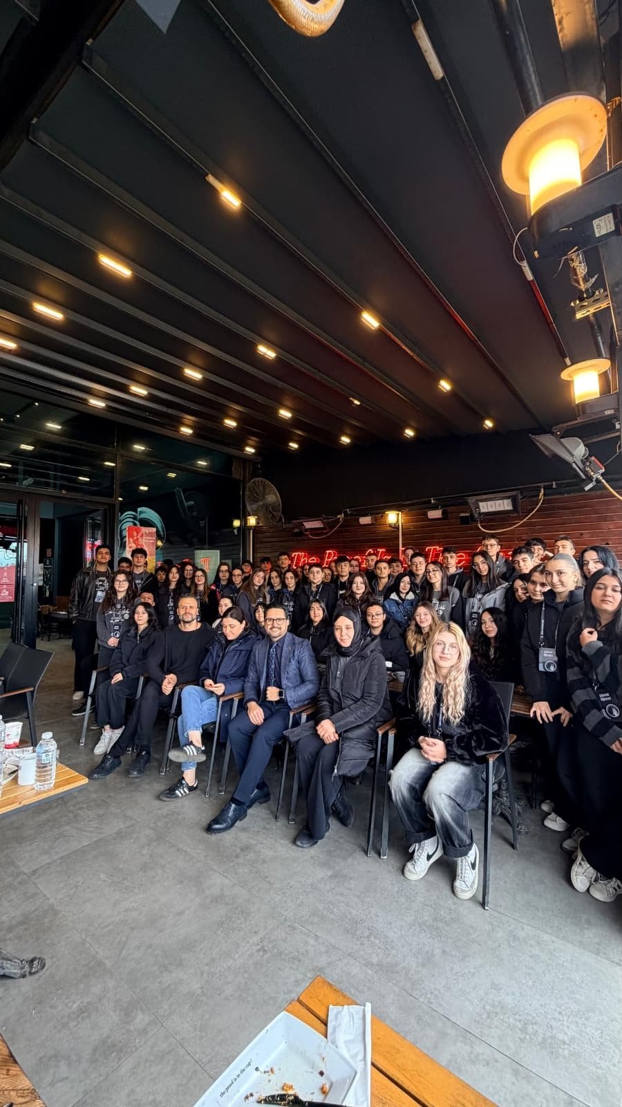 Sincan Anadolu Lisesi koridor