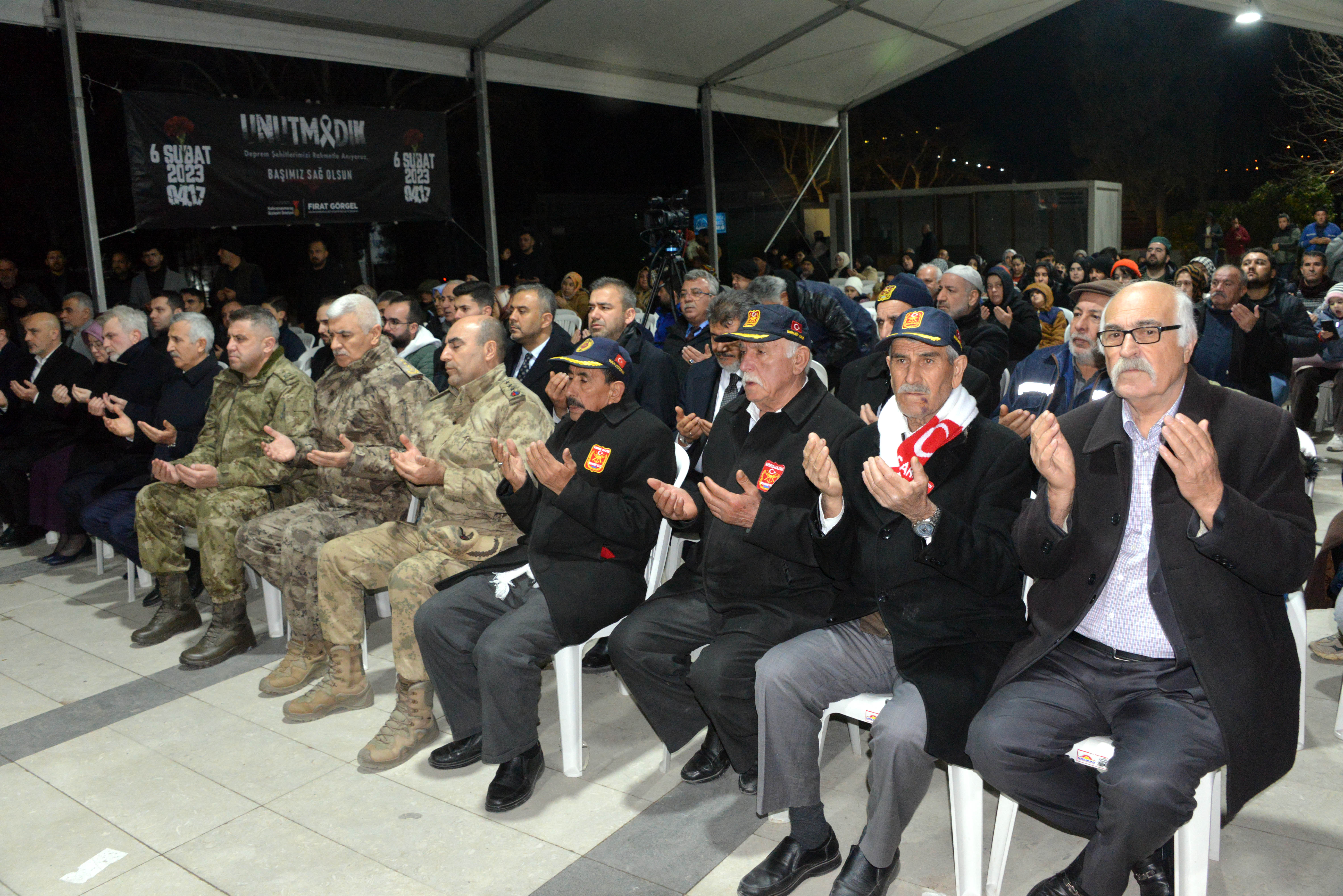 Kazım Budak Deprem Anma Töreni