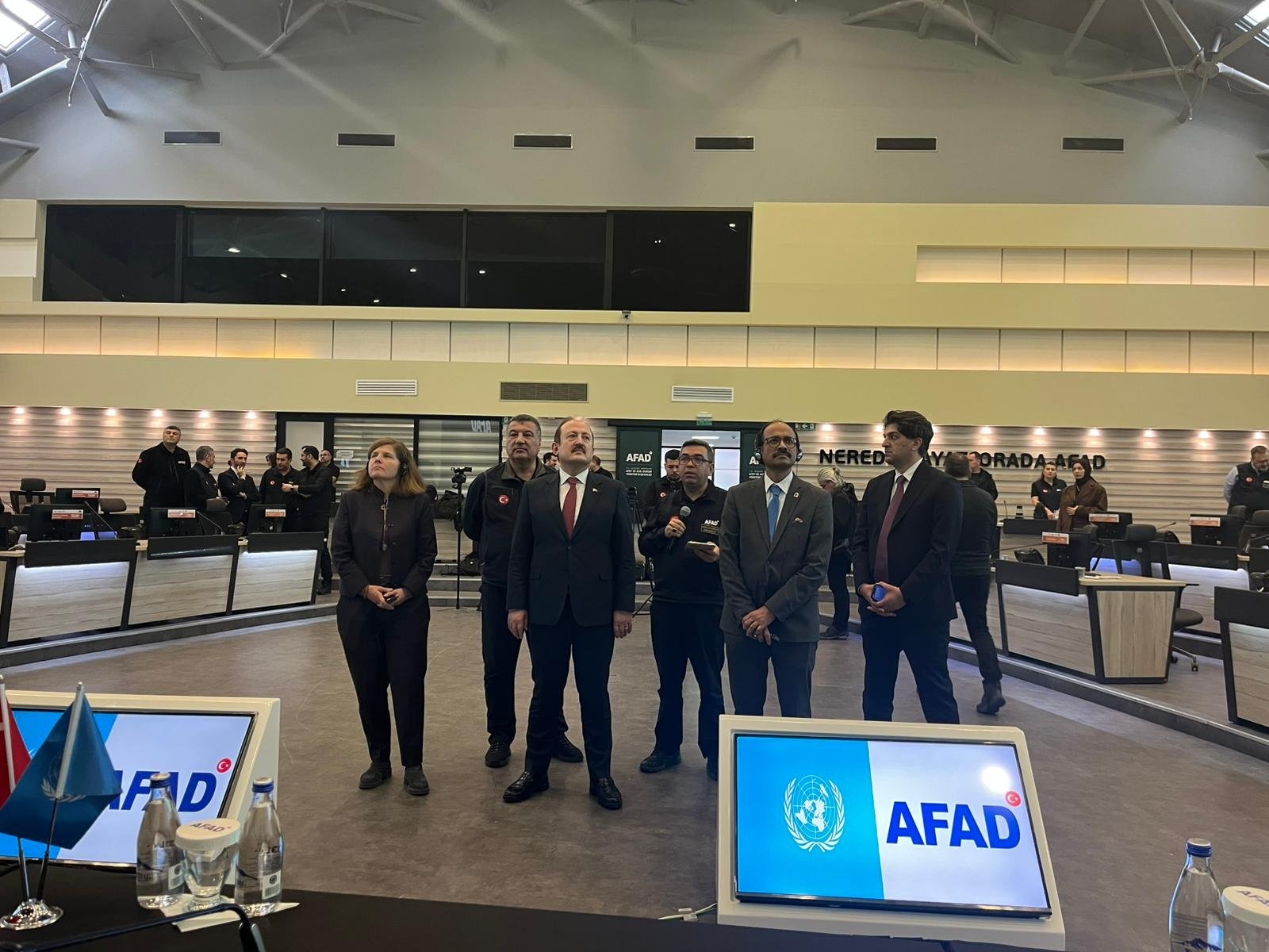 BM Temsilcisi Kamal Kishore konuşma yapıyor