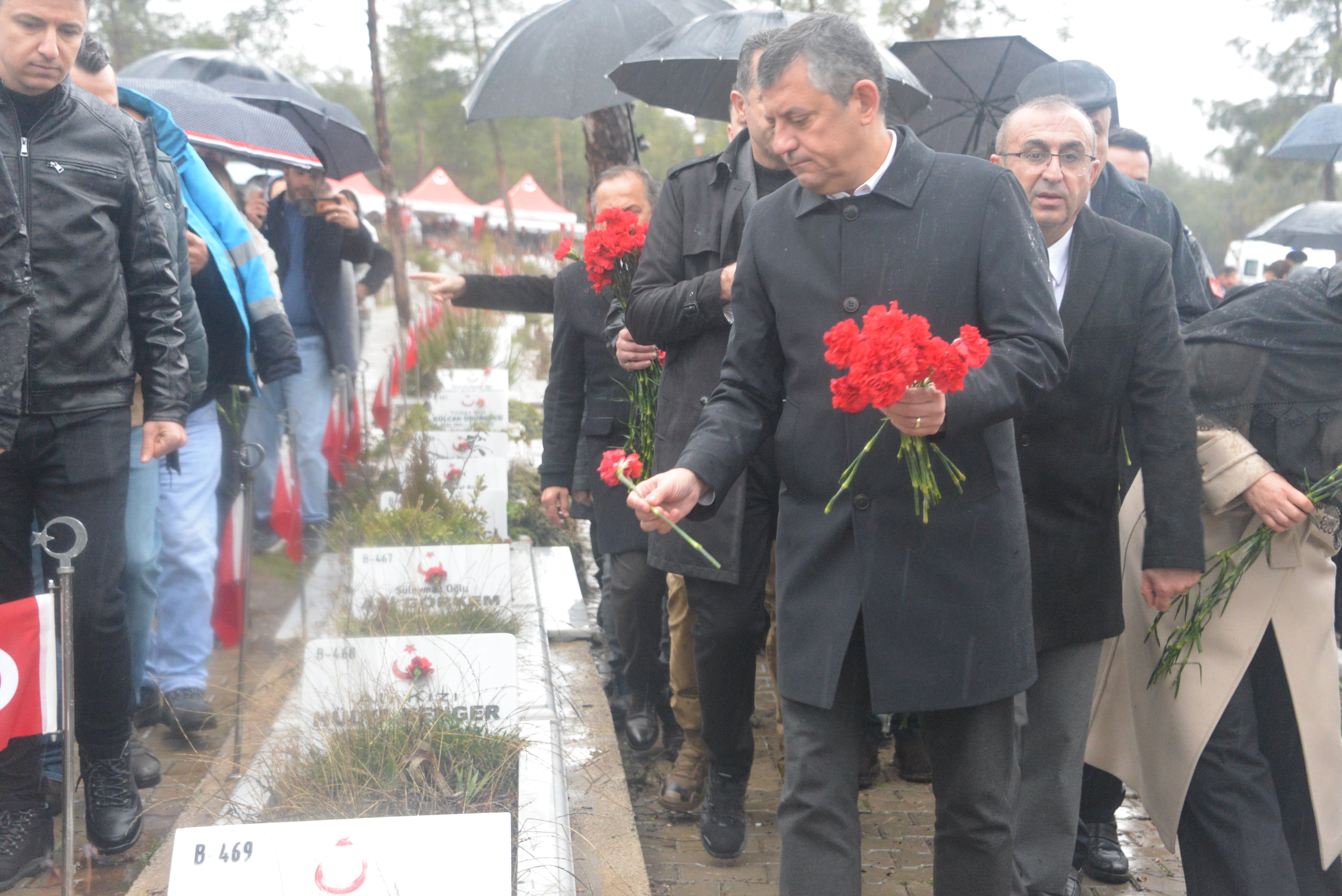 Deprem anma Kahramanmaraş