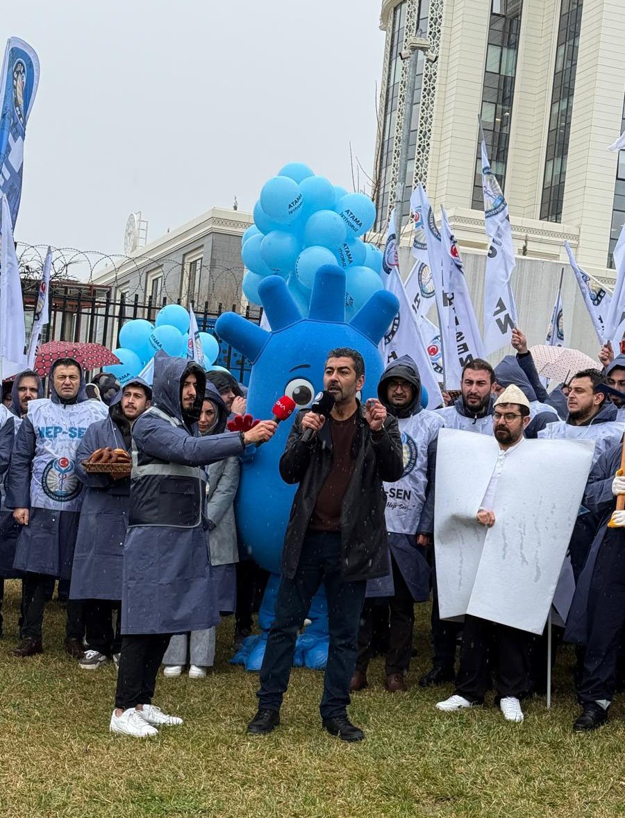 Sağlık çalışanları eylemde