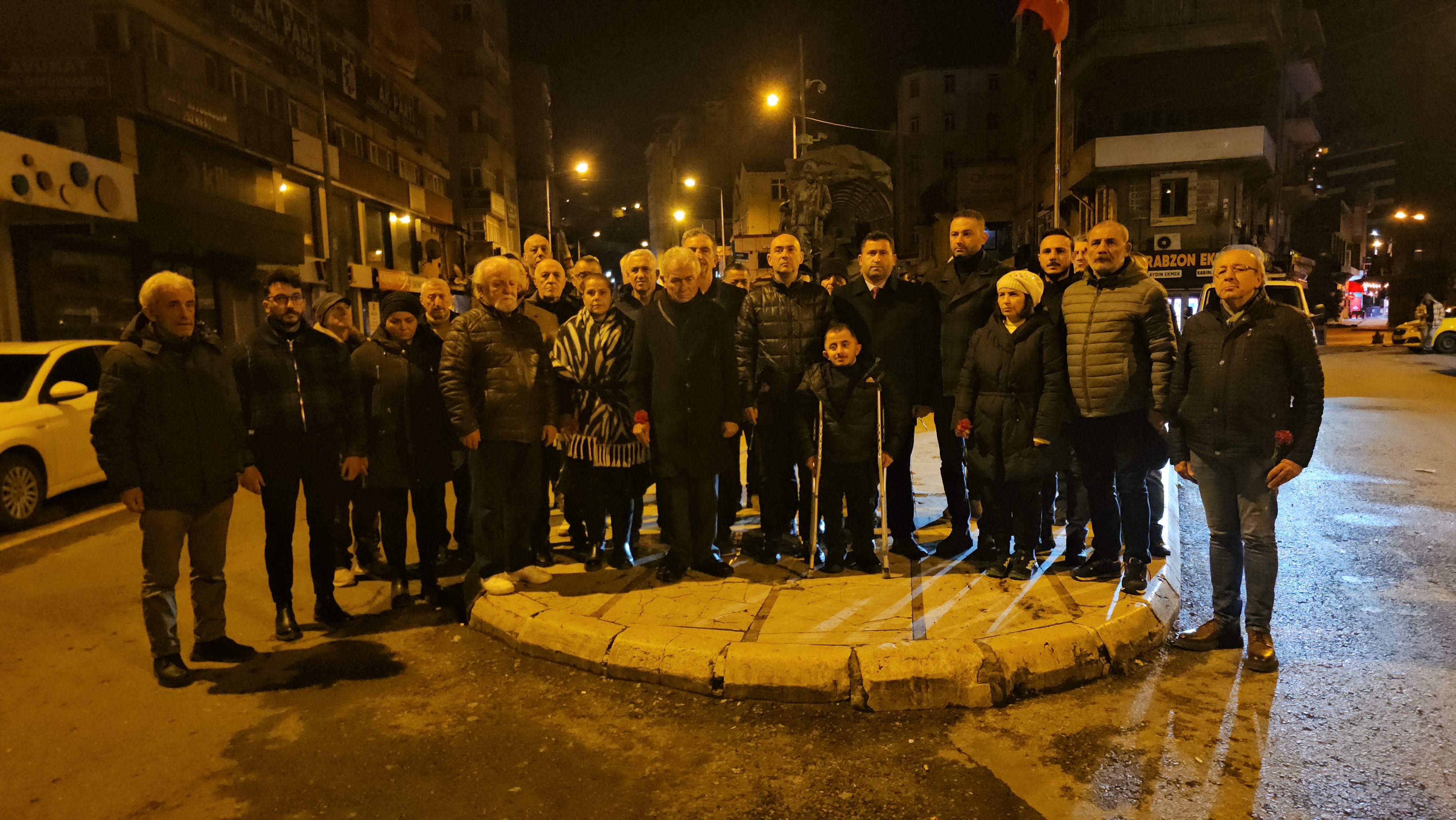 Zonguldak Deprem Anması Katılımcılar