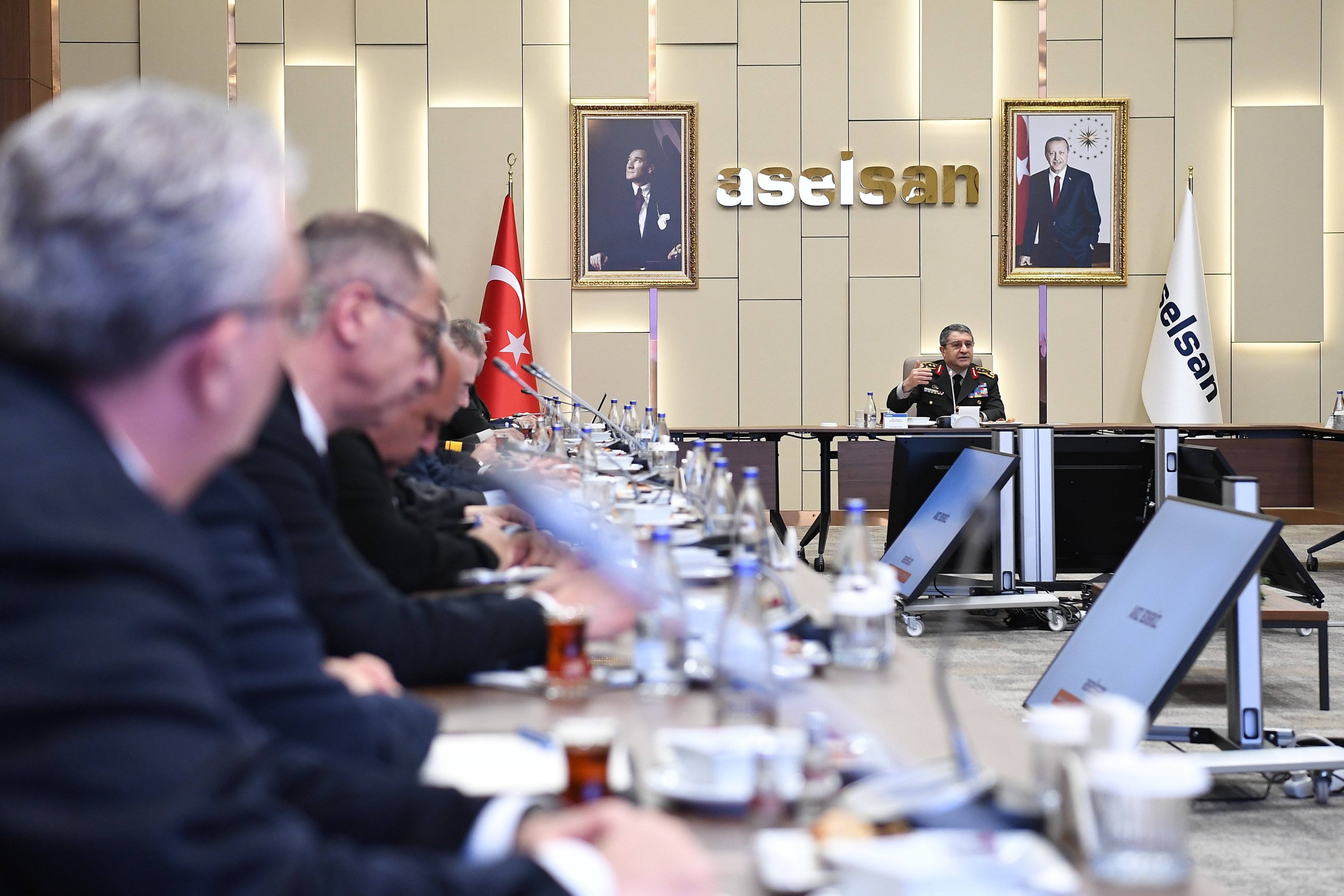 Genelkurmay Başkanı Selçuk Bayraktaroğlu ASELSAN ziyareti