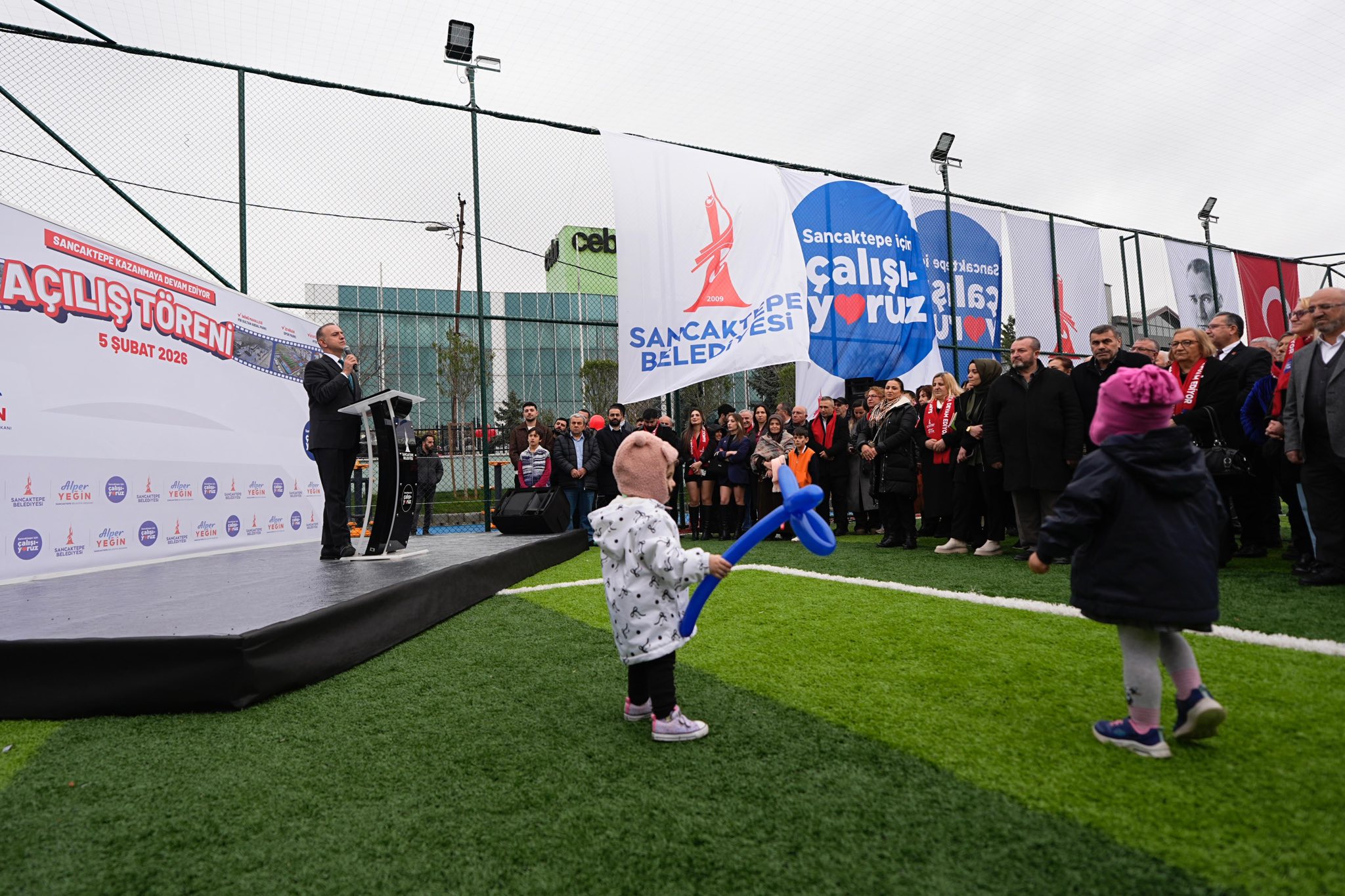 Sancaktepe 23 Nisan Spor Parkı açılış töreni