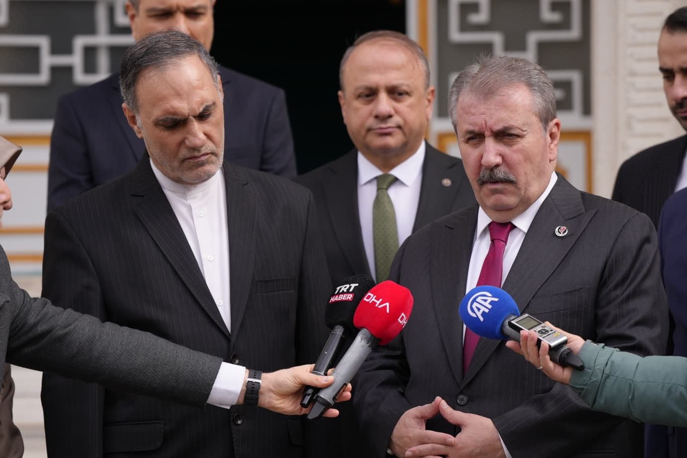 Mustafa Destici İran Büyükelçisi Zadeh görüşmesi