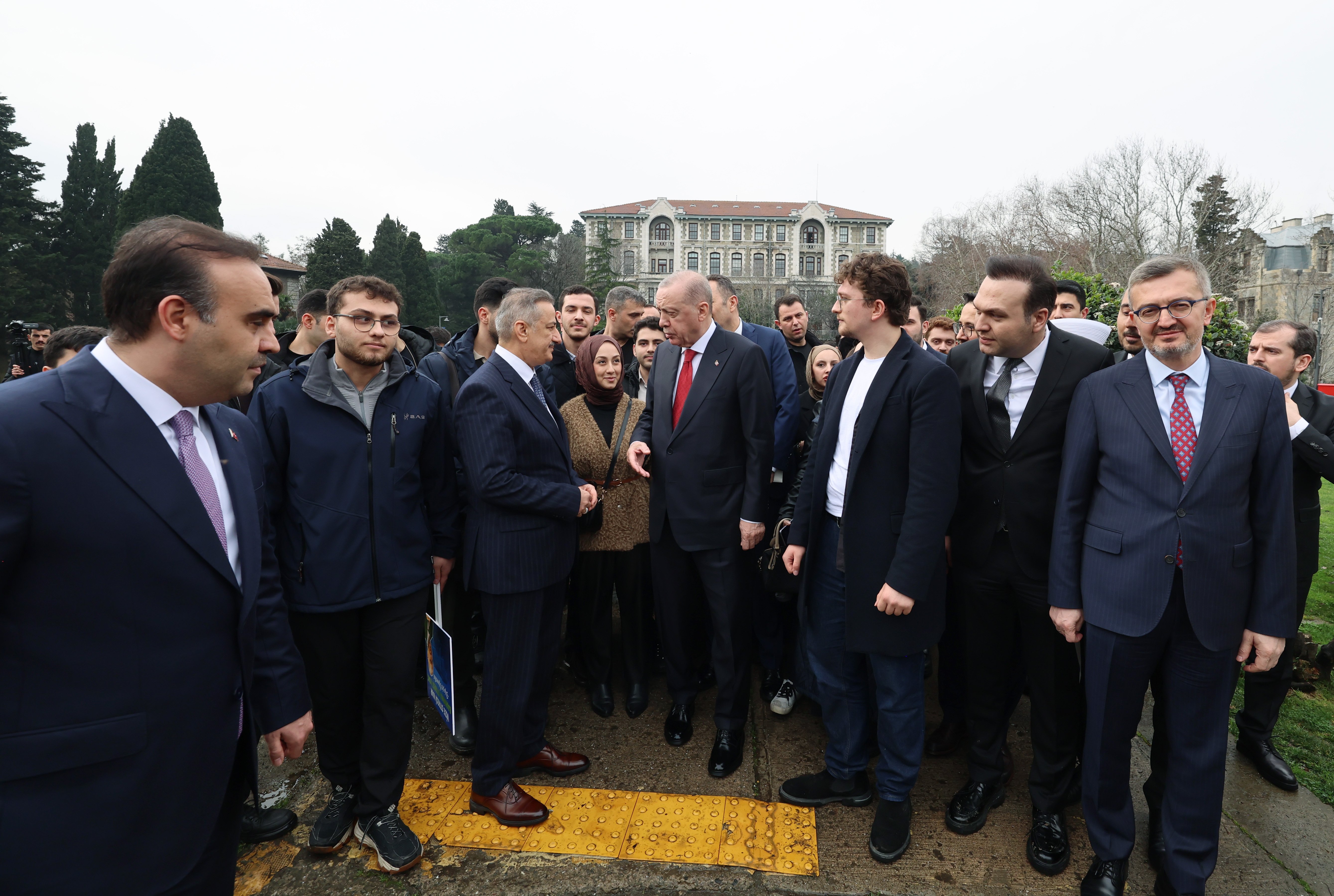 Boğaziçi Üniversitesi tören alanı