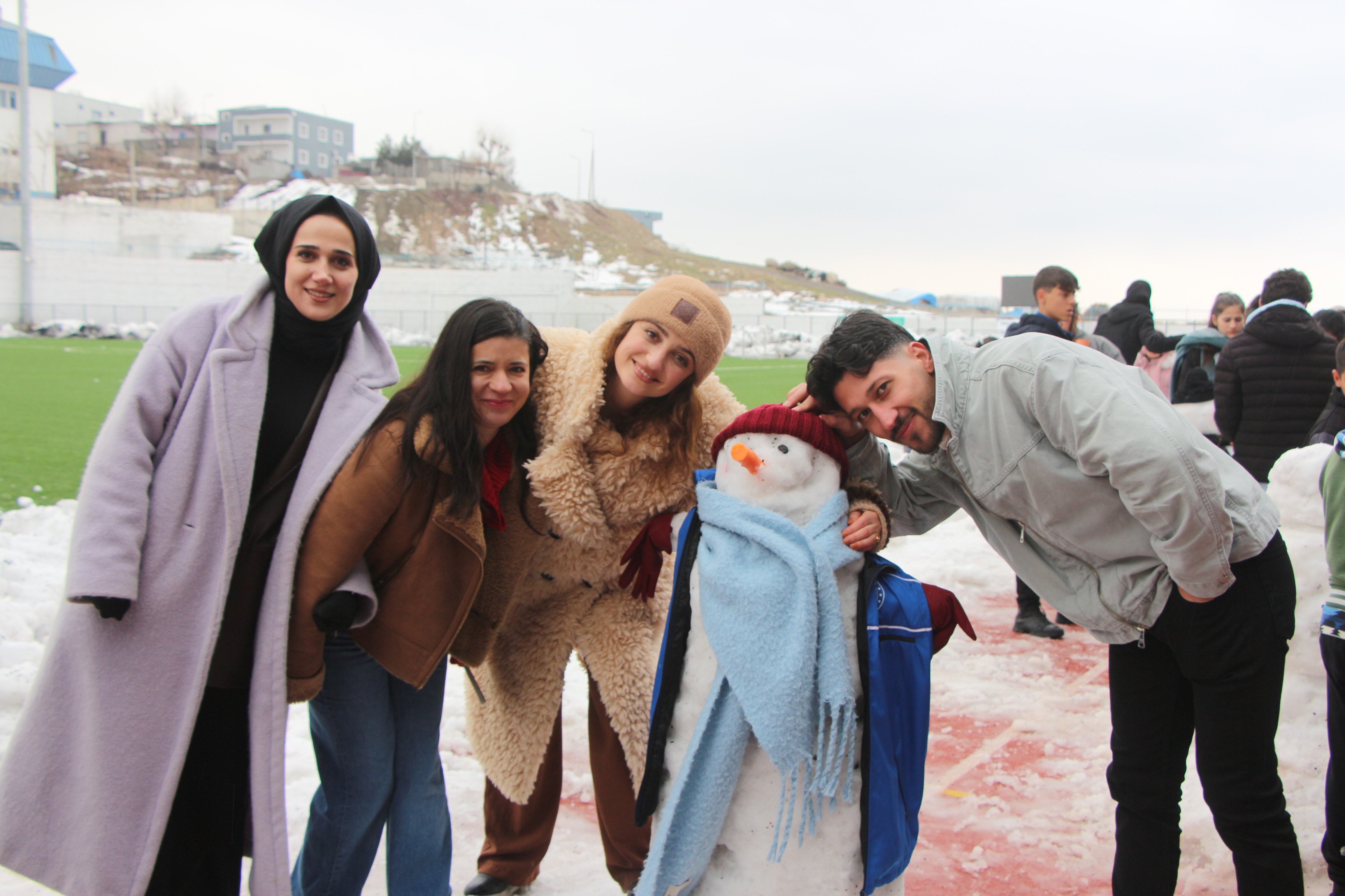 Aileler Arası Kardan Adam Yarışması