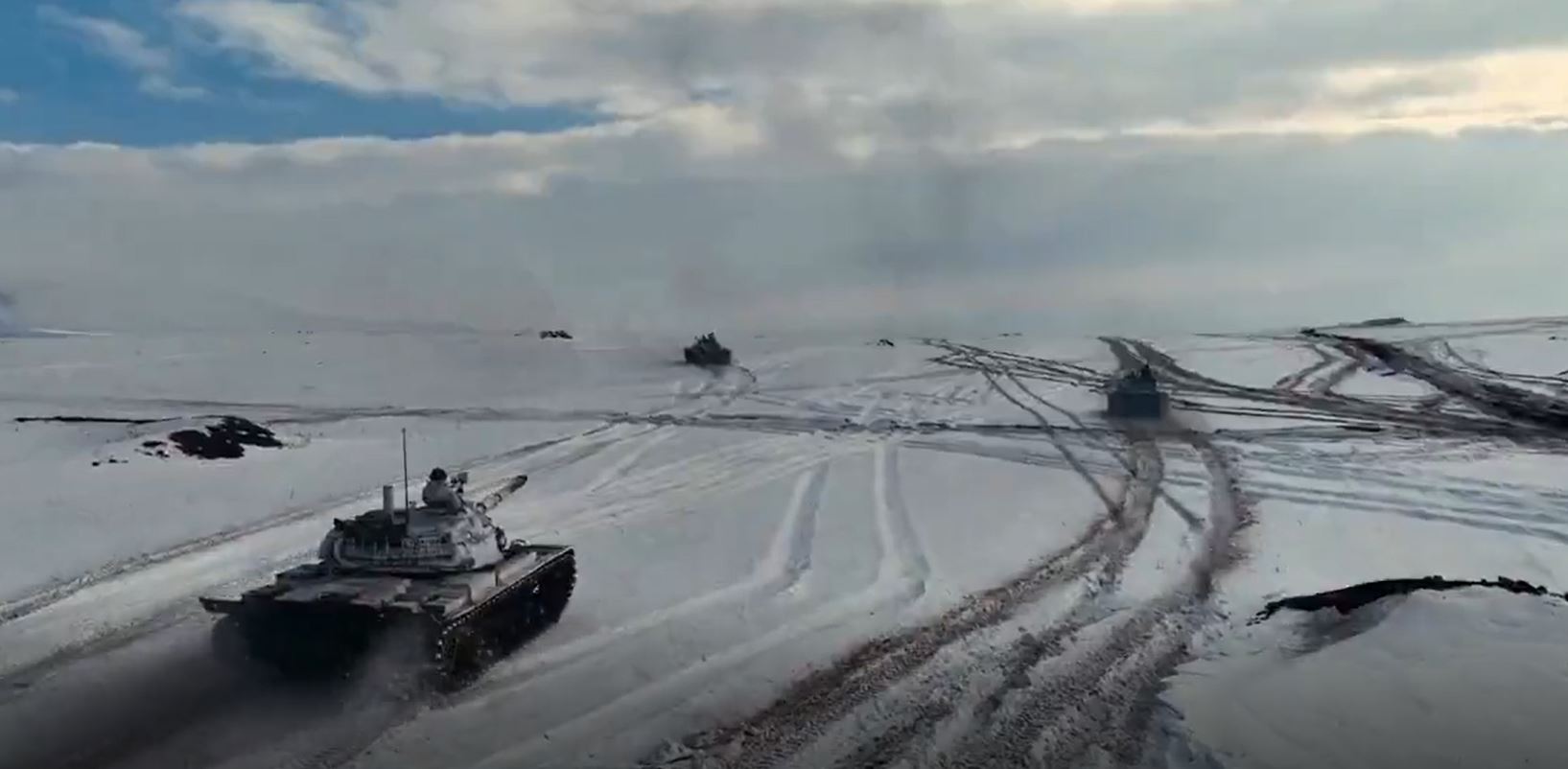 Kış Tatbikatı Kars Komando Tugayı