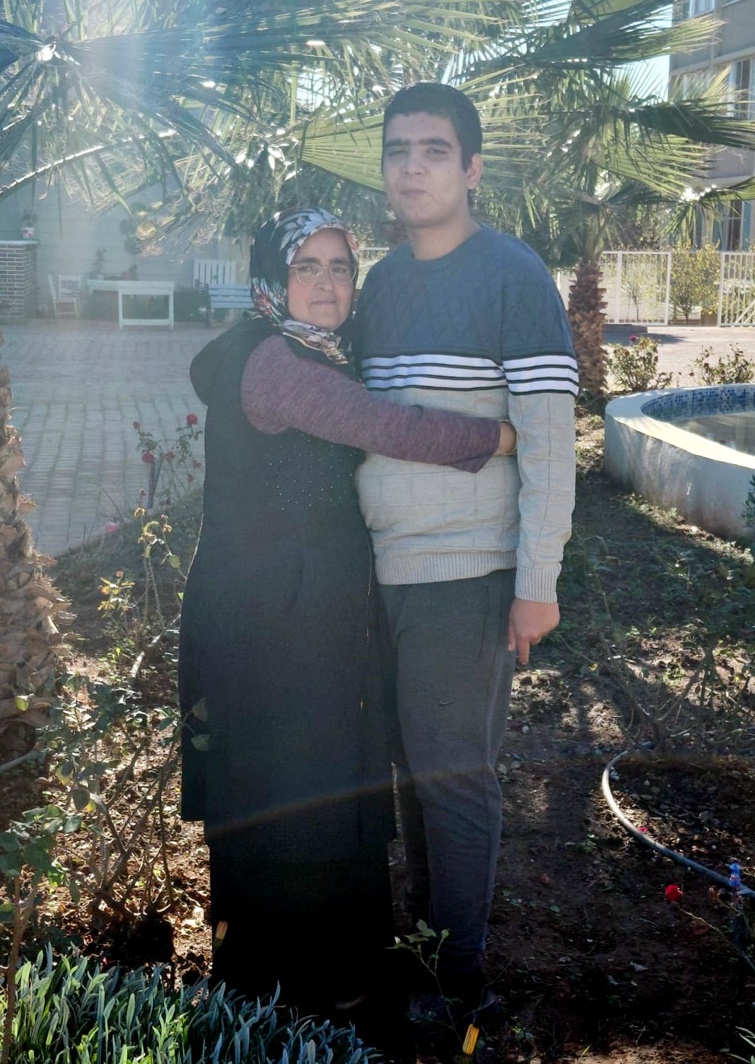 Emine Kinvan ve oğlu Muhammet