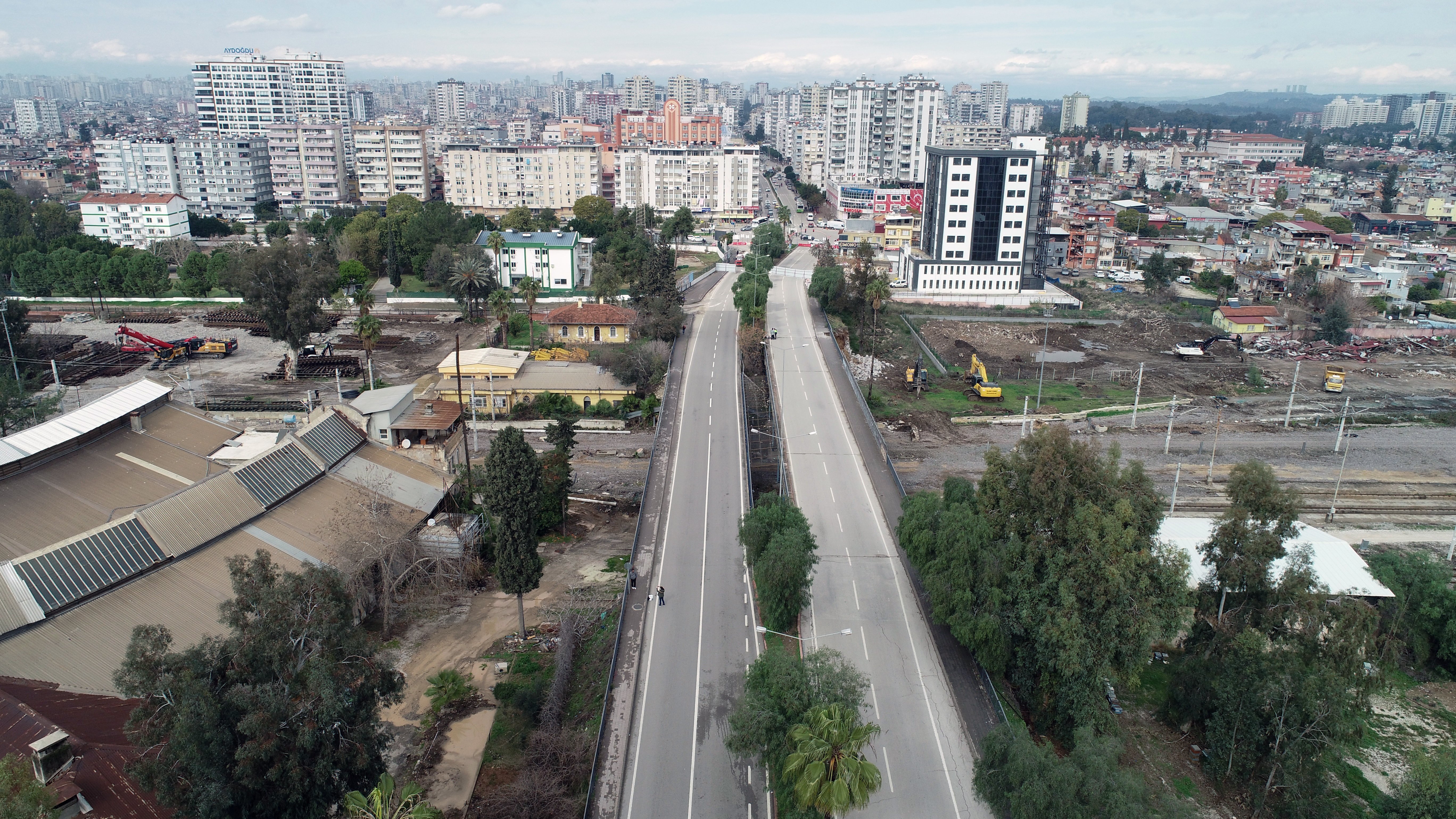 Kasım Gülek Köprüsü yıkım alanı trafik