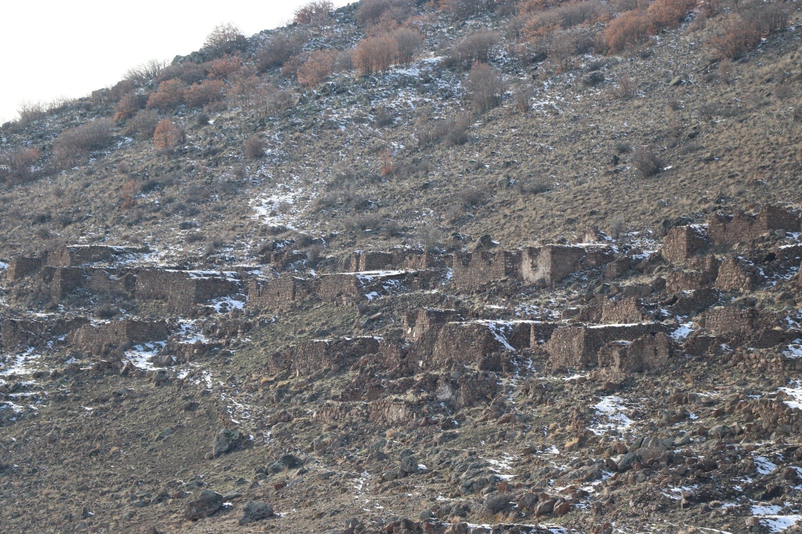 Talas Kayseri tarihi havuz tahribat