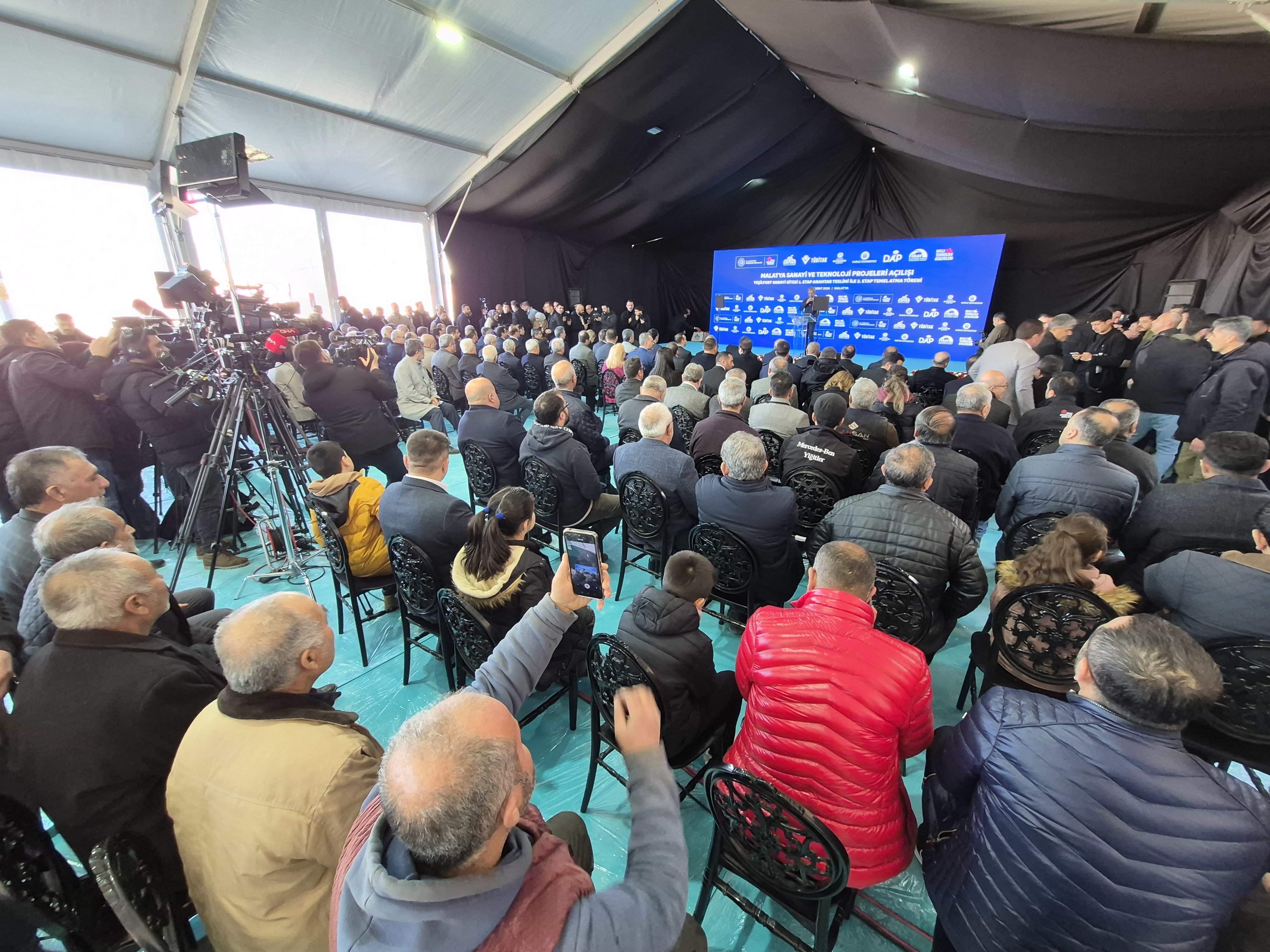 Bakan Mehmet Fatih Kacır Malatya Sanayi Projeleri Açılışı