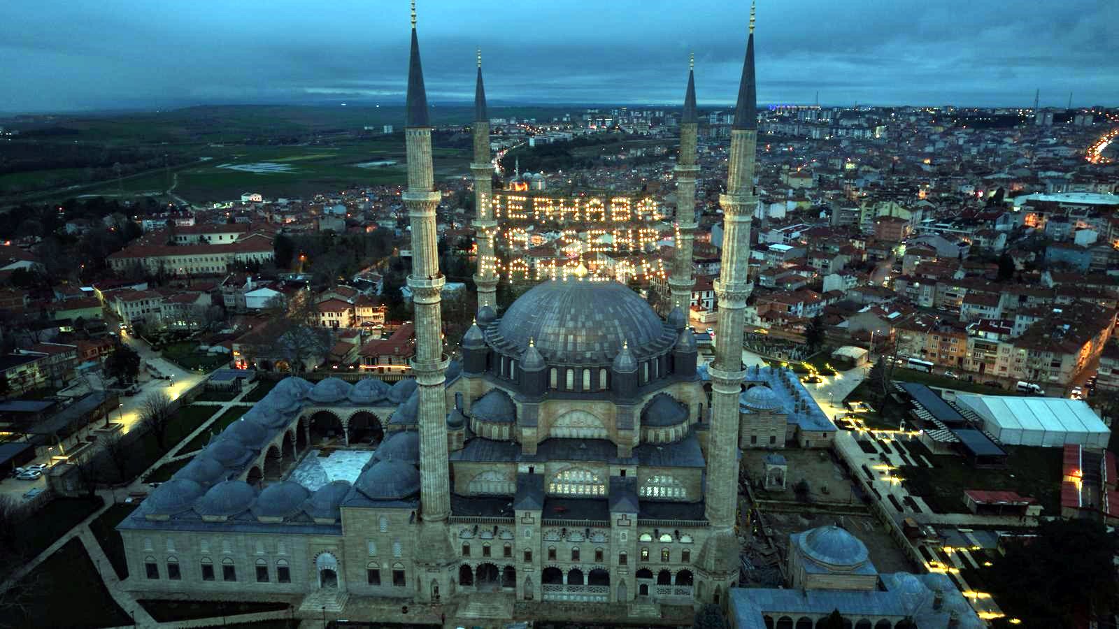 Selimiye Camisi Ramazan Hazırlıkları