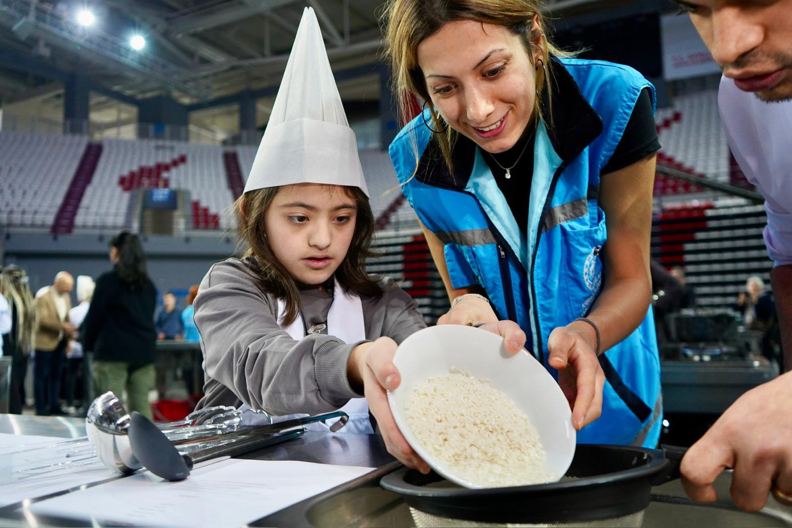 Engel Tanımayan Şefler Buluşması Gençlik ve Spor Bakan Yardımcısı Safa Koçoğlu Gürsoy