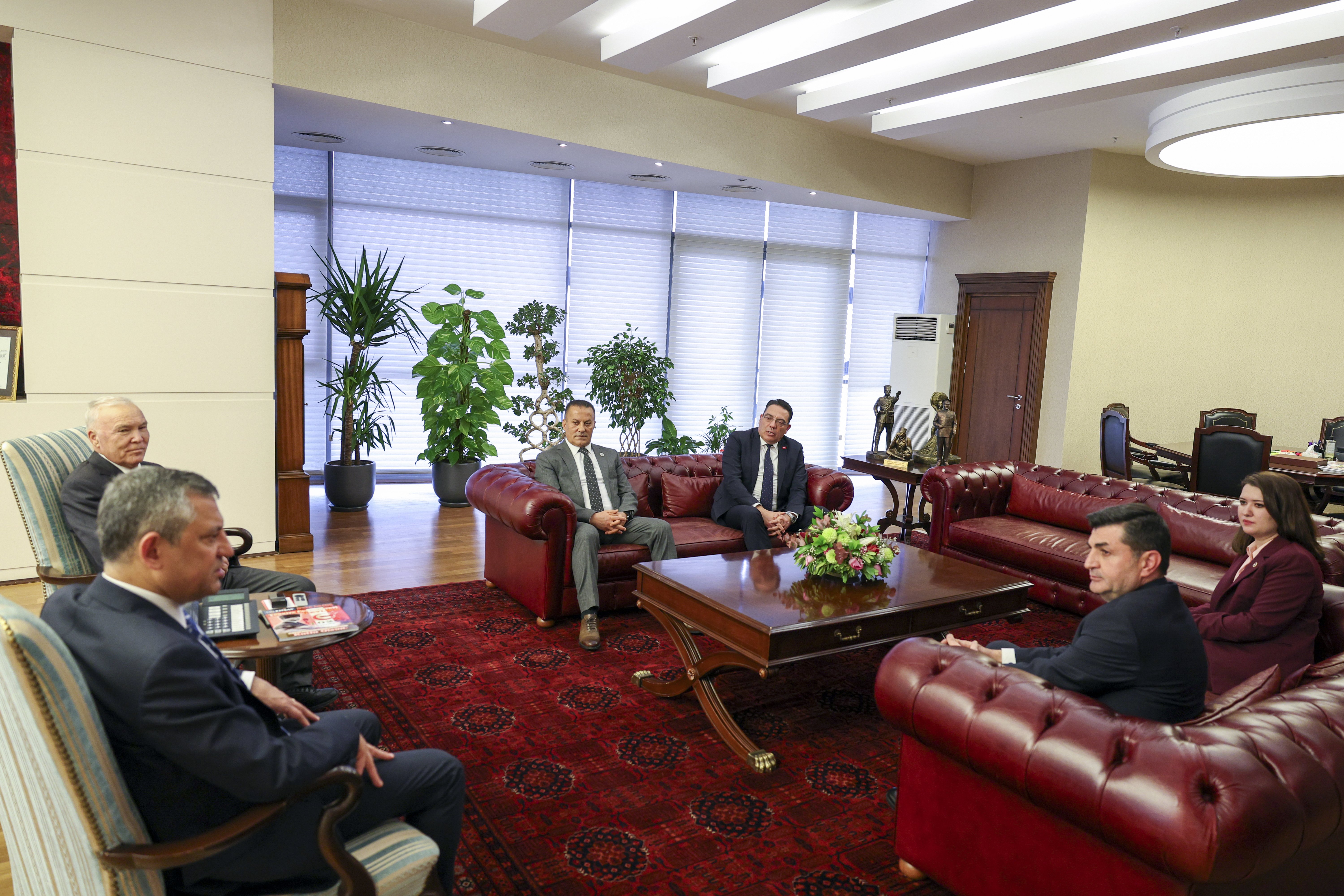 CHP genel merkezi şehit gazi görüşmesi