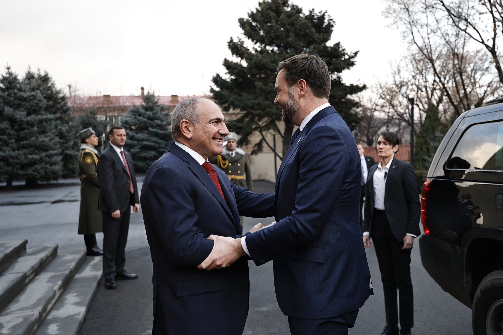 ABD Başkan Yardımcısı Vance ve Ermenistan Başbakanı Paşinyan