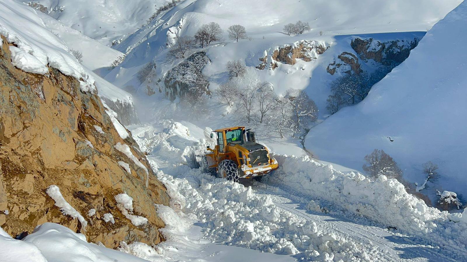 Hakkari çığ felaketi karayolu ulaşım