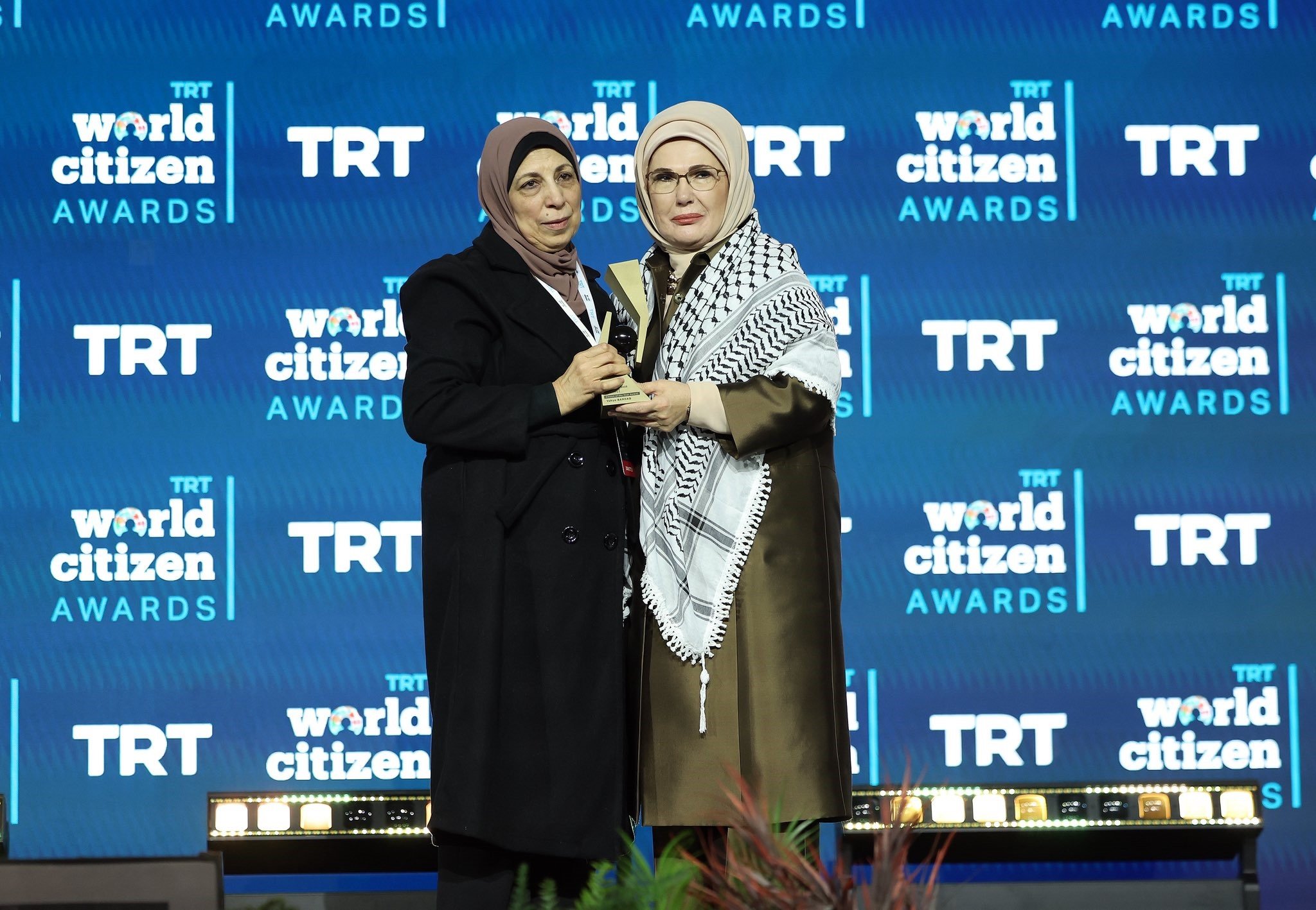 Emine Erdoğan Yousra Barzaq