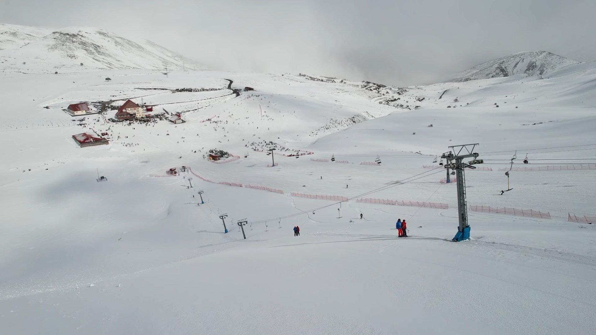 Hesarek Kayak Merkezi kuyruk