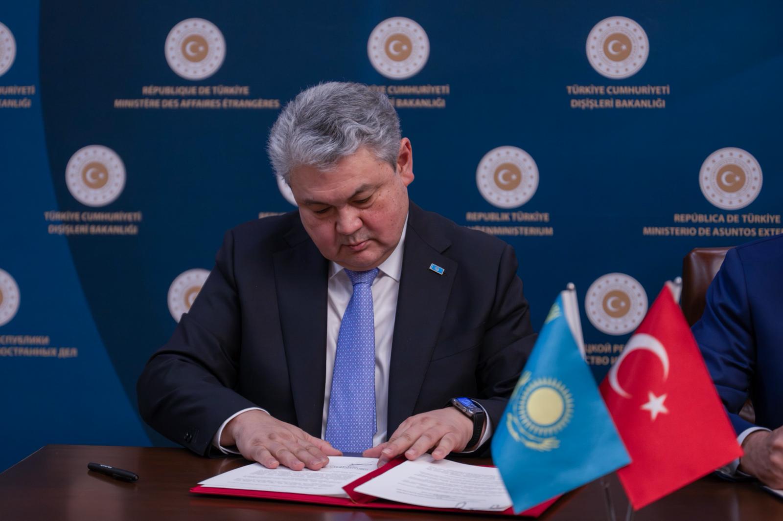 Türkiye Kazakistan işbirliği planı imza