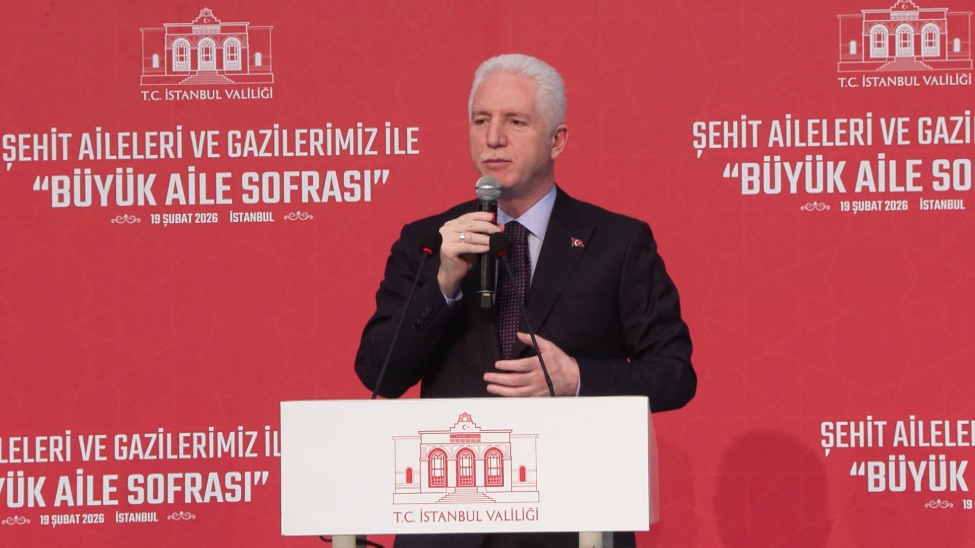 Şehit aileleri ve gaziler iftar programında