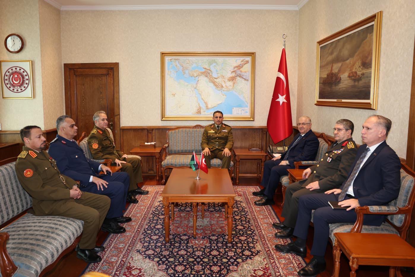 Libya Genelkurmay Başkan Vekili Korgeneral Selahaddin Al‑Namroush Ankara ziyareti