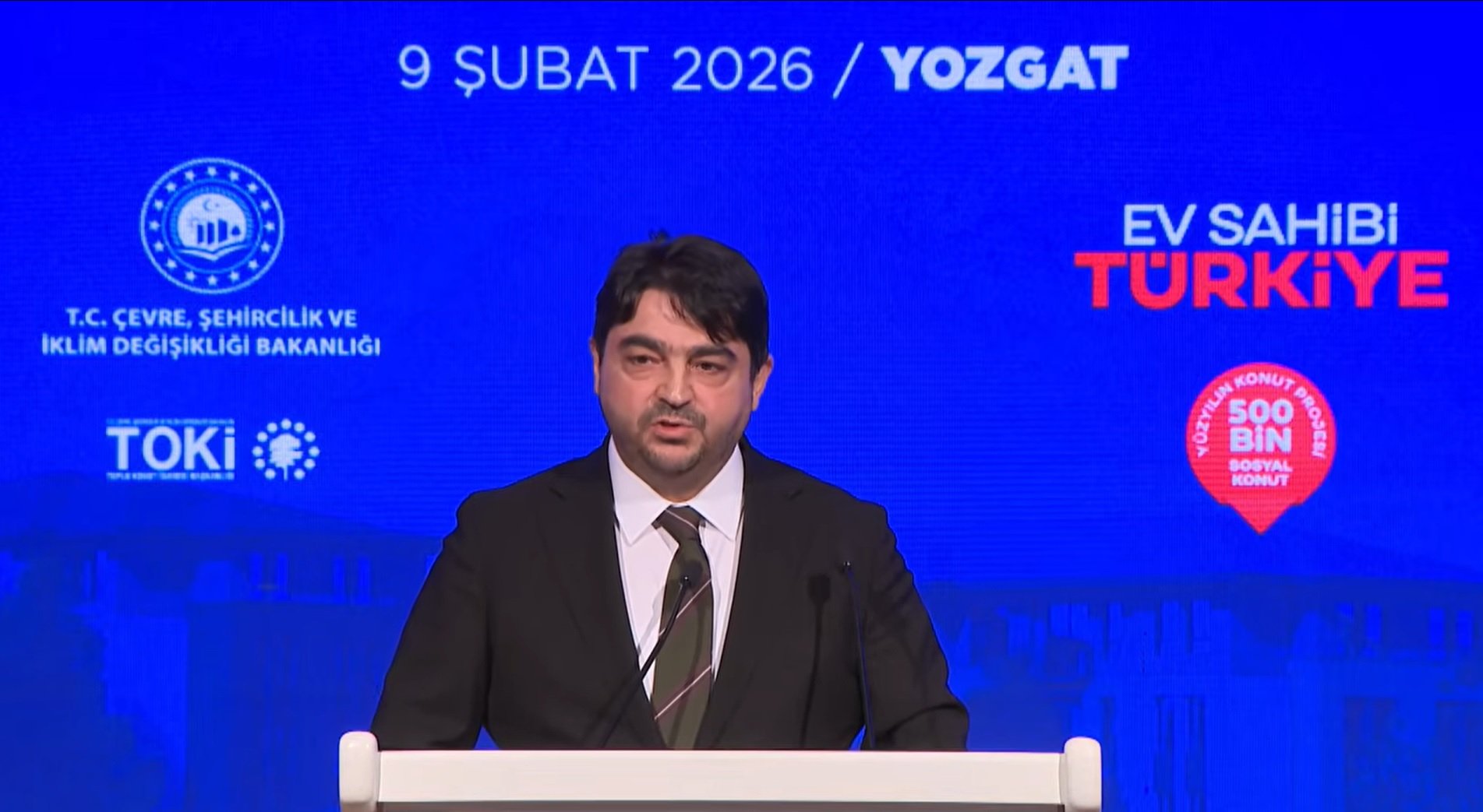 Yozgat Yüzyılın Konut Projesi kura töreni