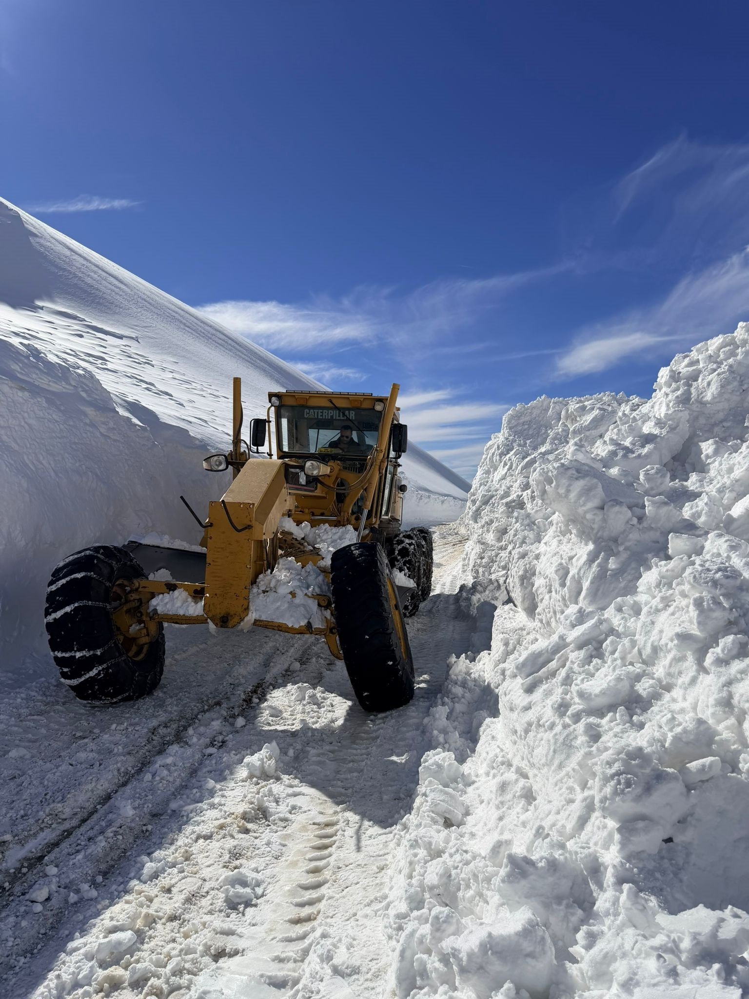 Van yüksek rakım kar mücadelesi