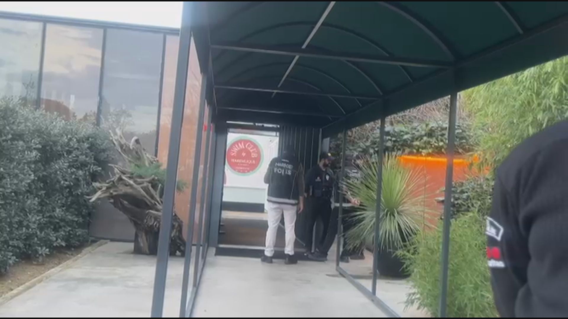 Bebek spor salonu narkotik operasyonu