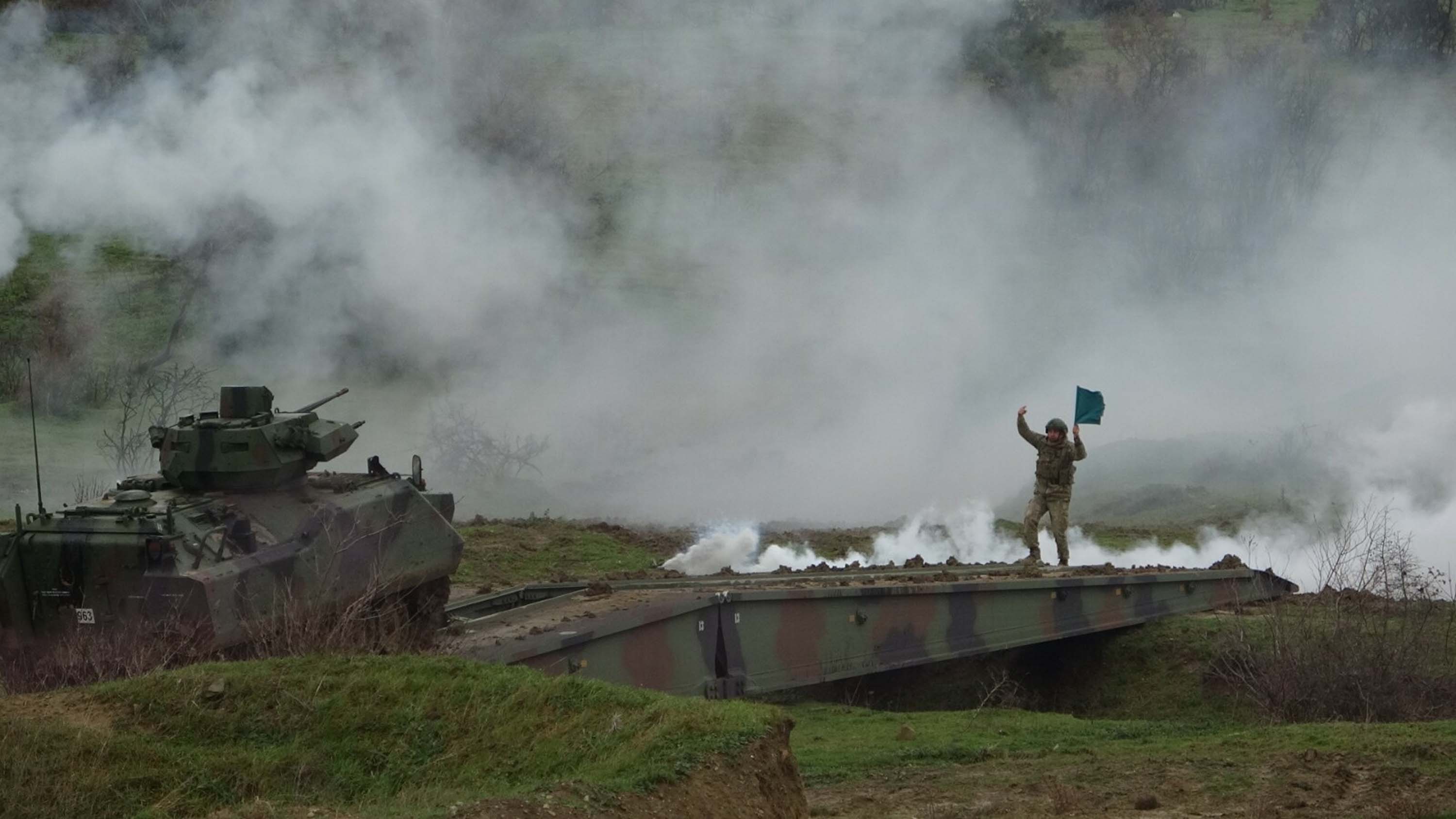 Demirci Göleti Askeri Tatbikat
