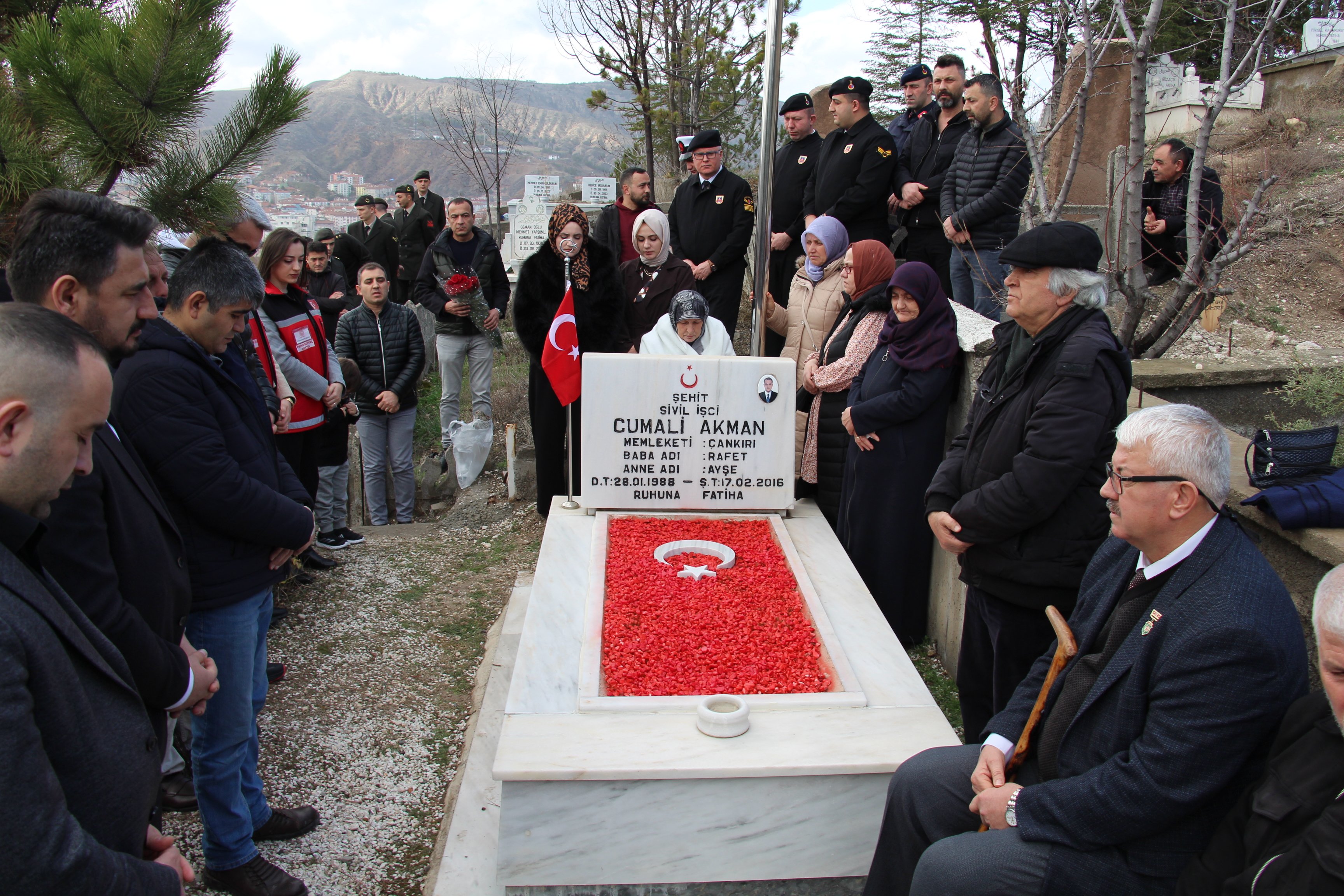 Merasim Sokak şehitleri anılıyor