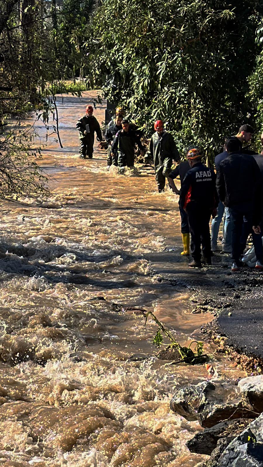 Manavgat Irmağı su seviyesi