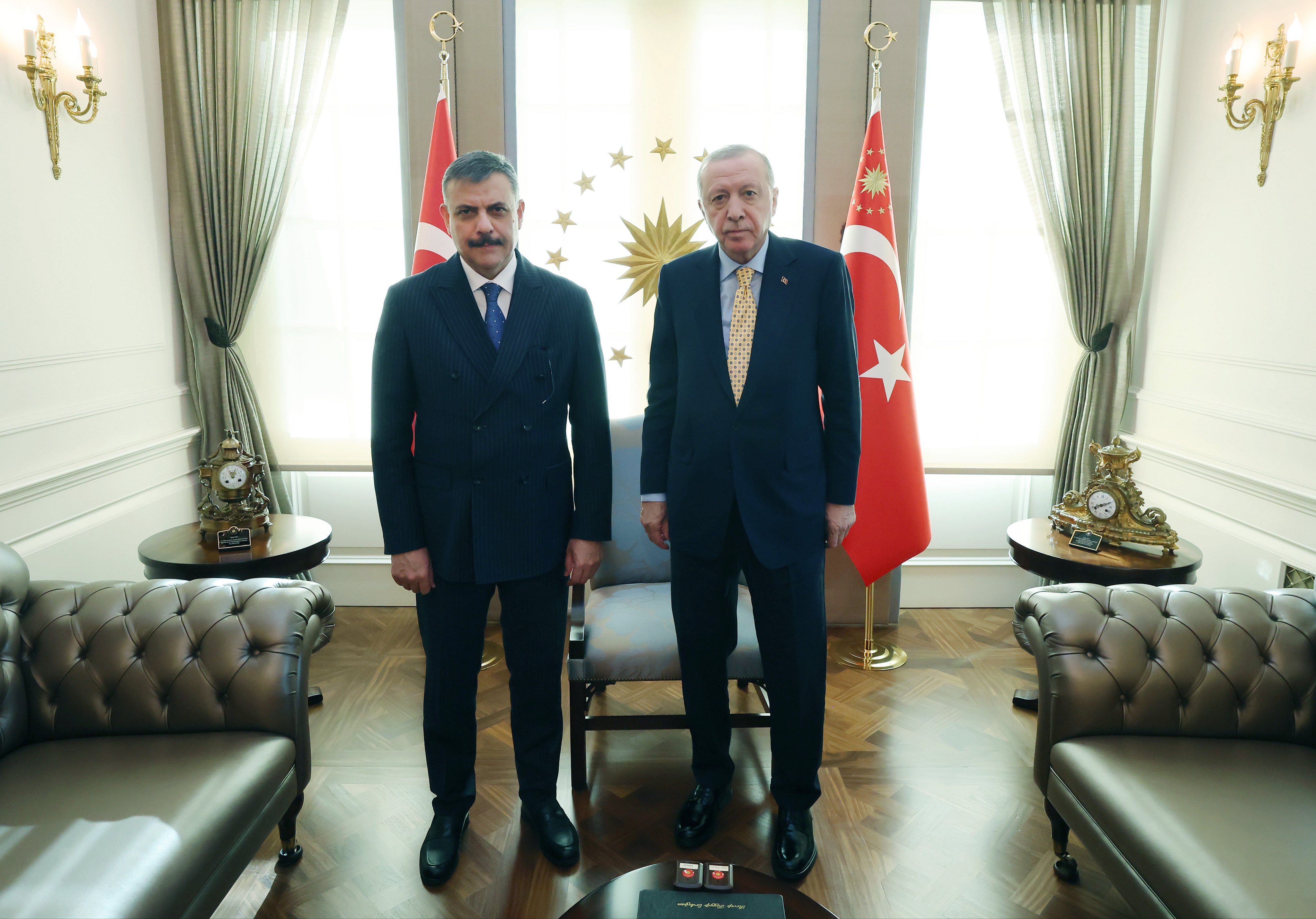 Cumhurbaşkanı Erdoğan Adalet Bakanı İçişleri Bakanı Kabul