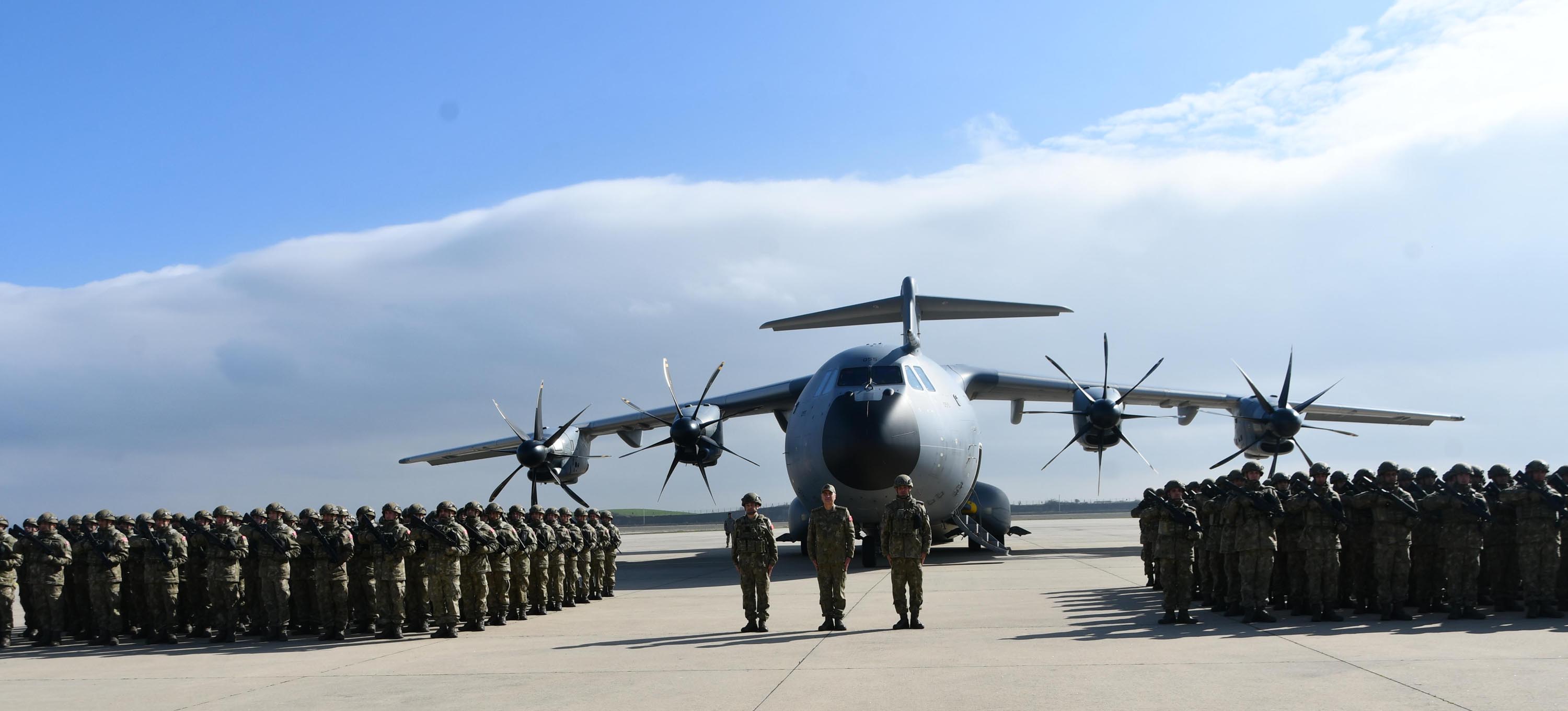 Askeri Uçak Hazırlanıyor