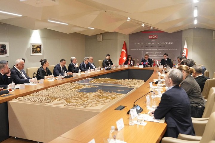 RTÜK Sorumlu Habercilik Medya Buluşması toplantı salonu