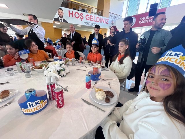 Kağıthane İlk Orucum Çocuk İftarı etkinliği