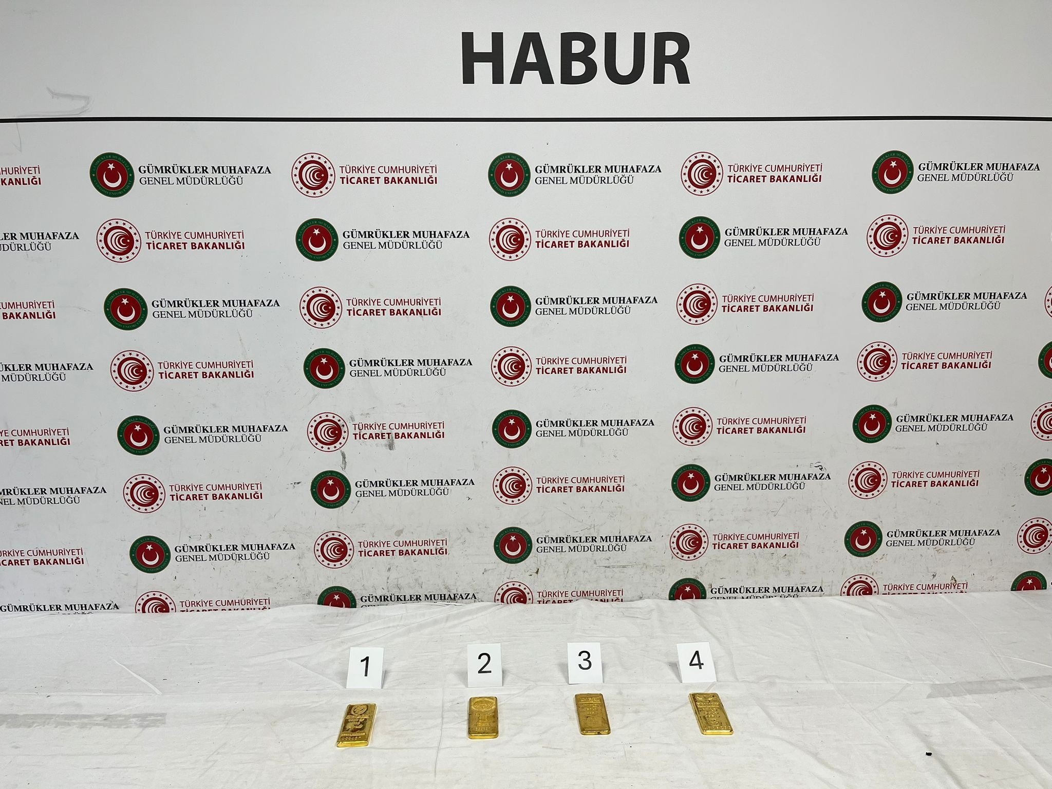 Kaçak altın ele geçirildi Habur Sınır Kapısı