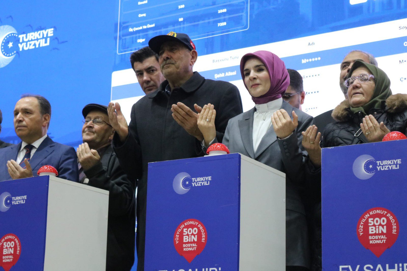 Bakan Mahinur Özdemir Göktaş Afyonkarahisar konut kura töreni