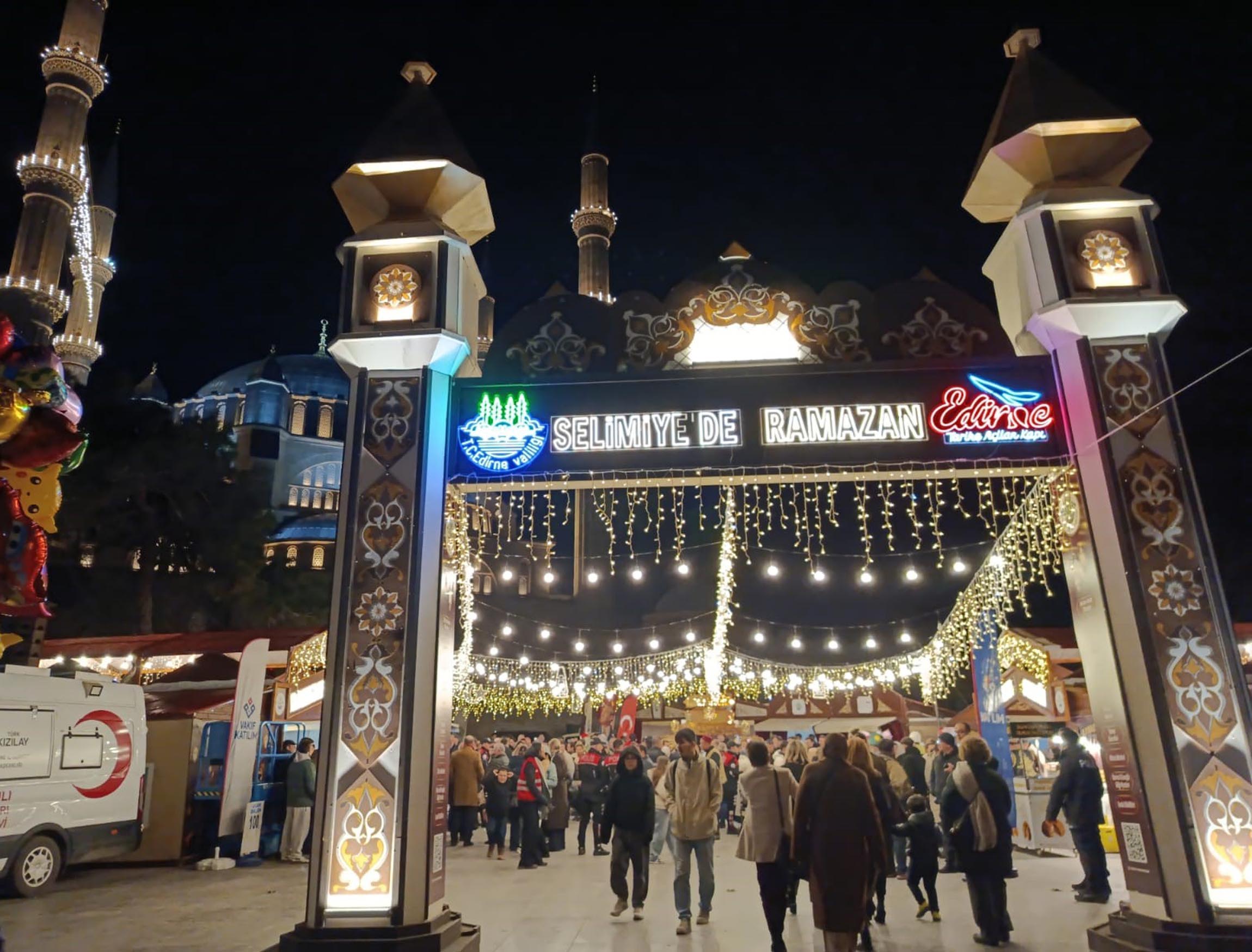 Edirne Ramazan Sokağı Açılışı