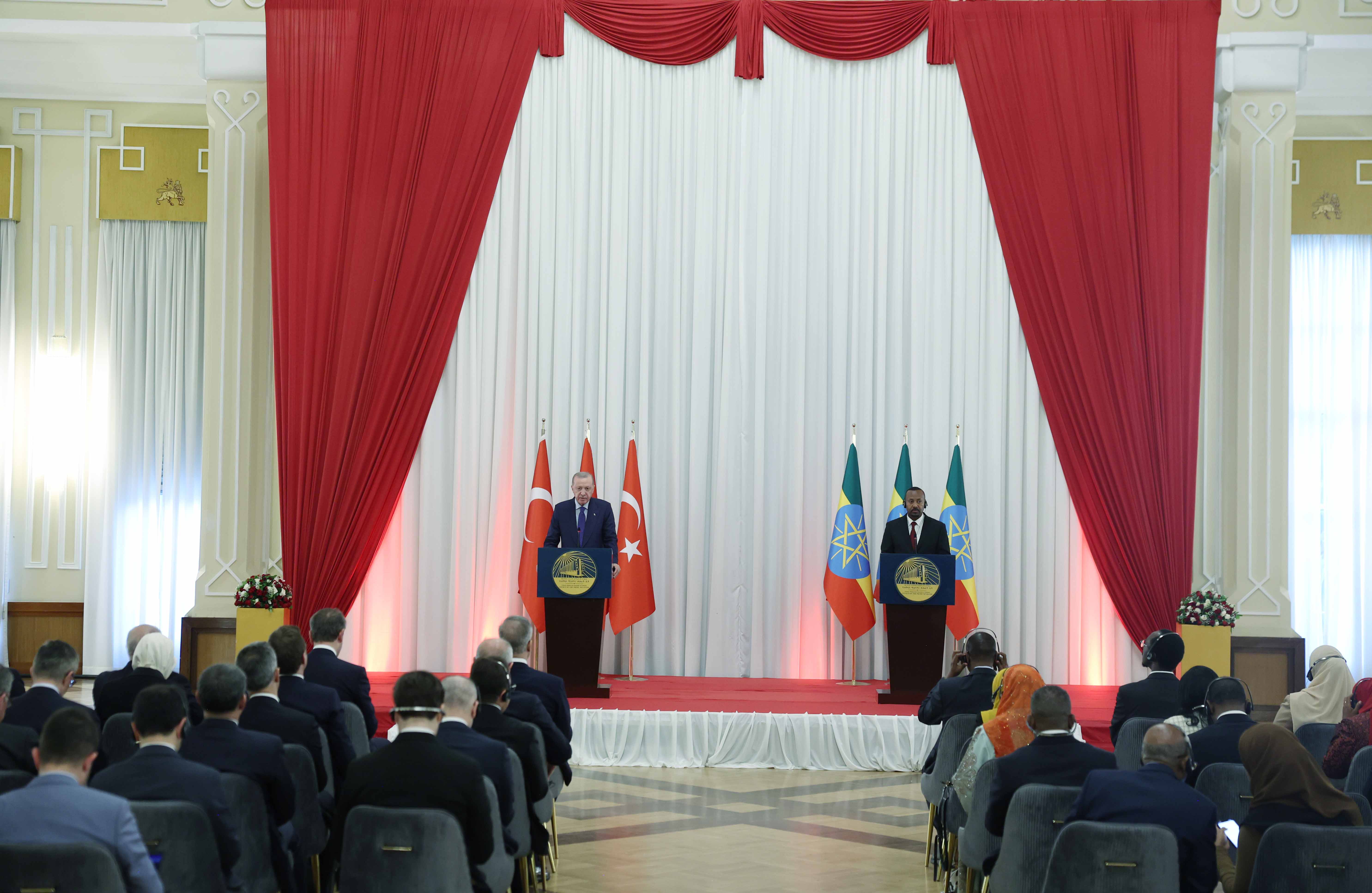 Türkiye Etiyopya anlaşma imza töreni