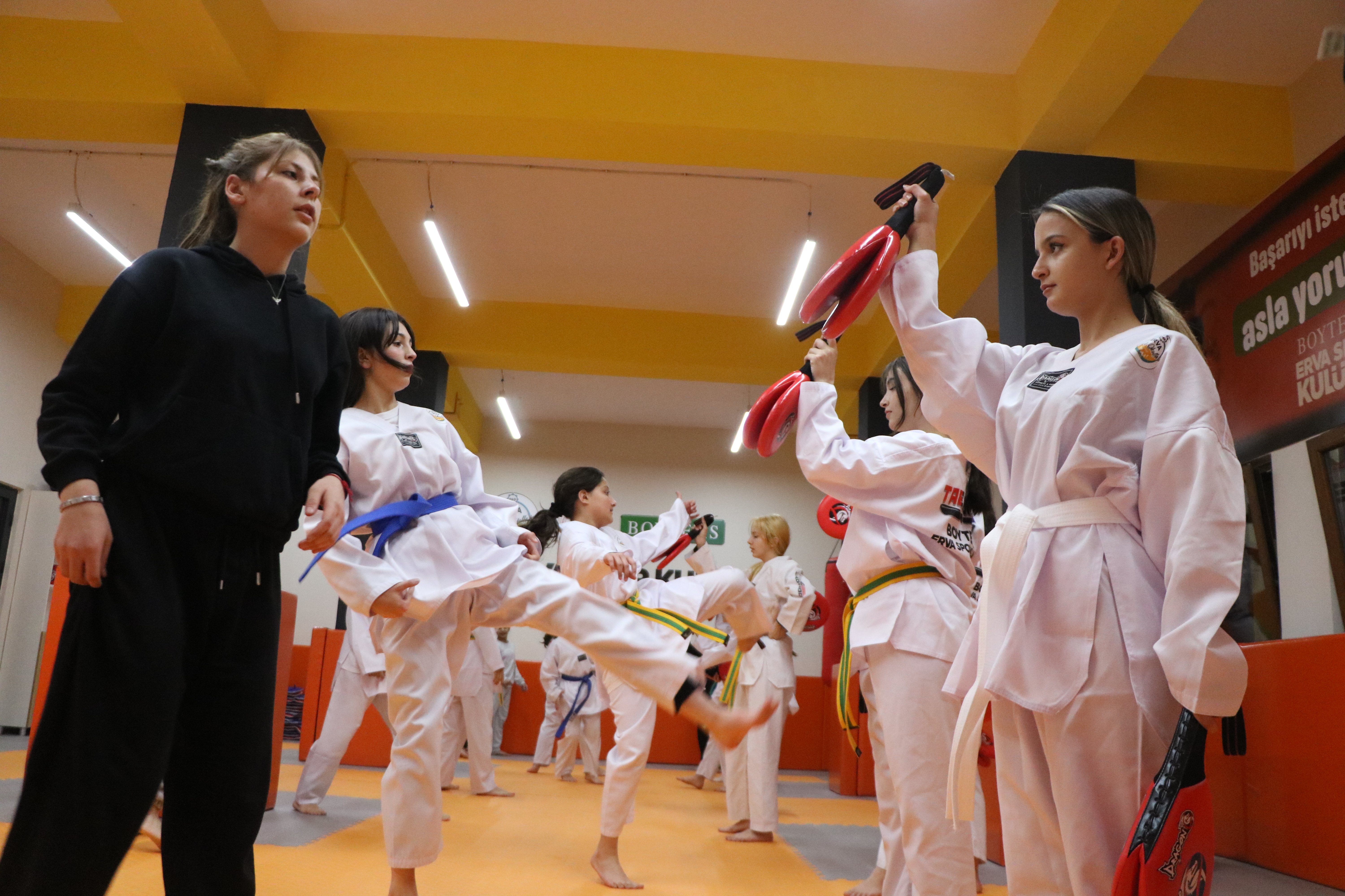 ERVA Spor Okulları antrenman görüntüleri