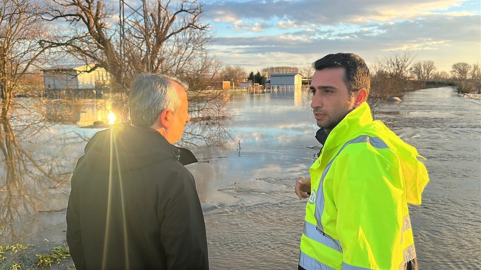 Meriç Nehri taşkın riski