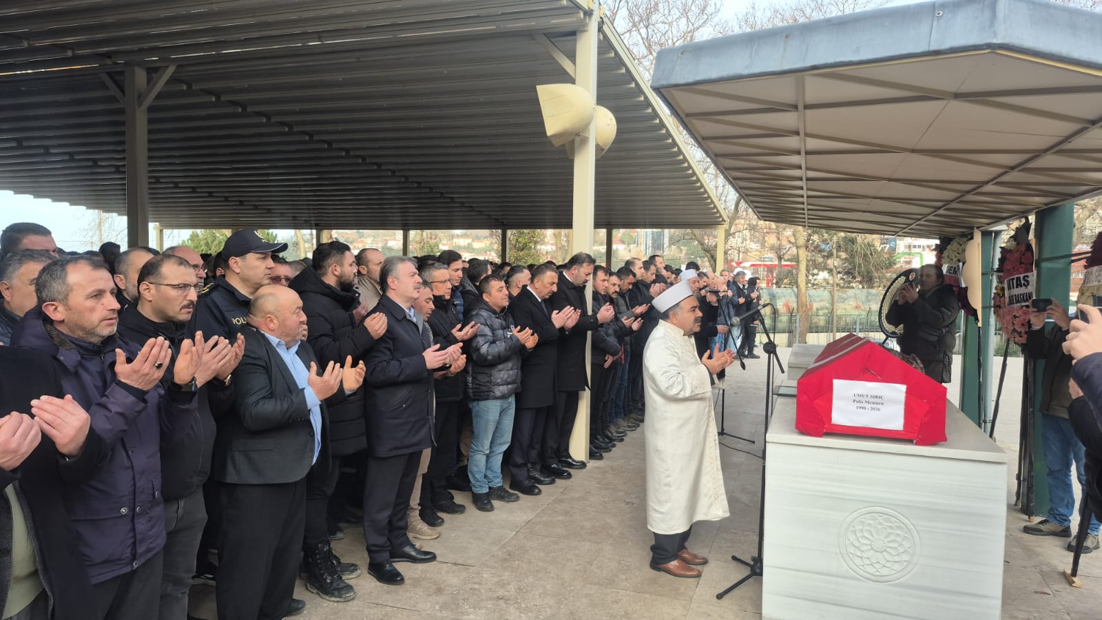 Polis Memuru Umut Sıbıç Cenaze Töreni Zonguldak